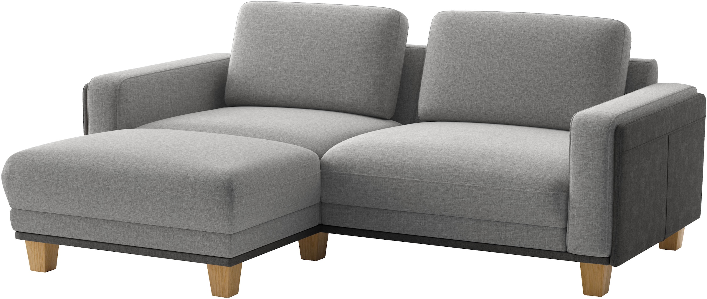 sit&more Ecksofa »Concept« Modernes Sofa in drei Fußfarben zur Auswahl