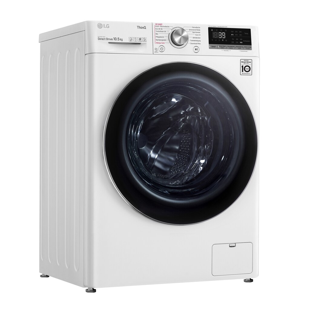 LG Waschmaschine, F6W105A, 10,5 kg, 1600 U/min