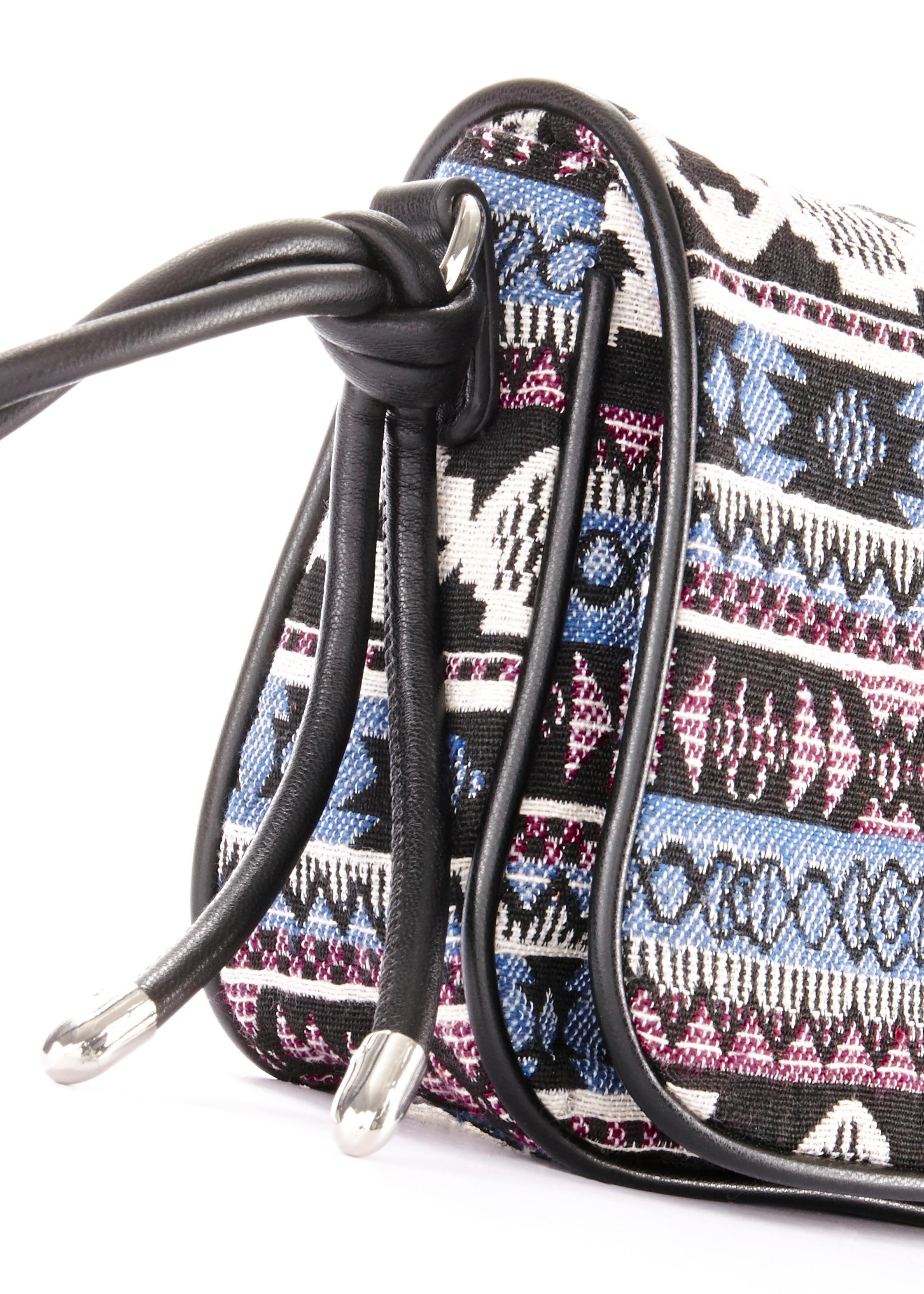 LASCANA Umhängetasche, Minibag, Handtasche im Ethno Look, Crossbody Bag VEGAN
