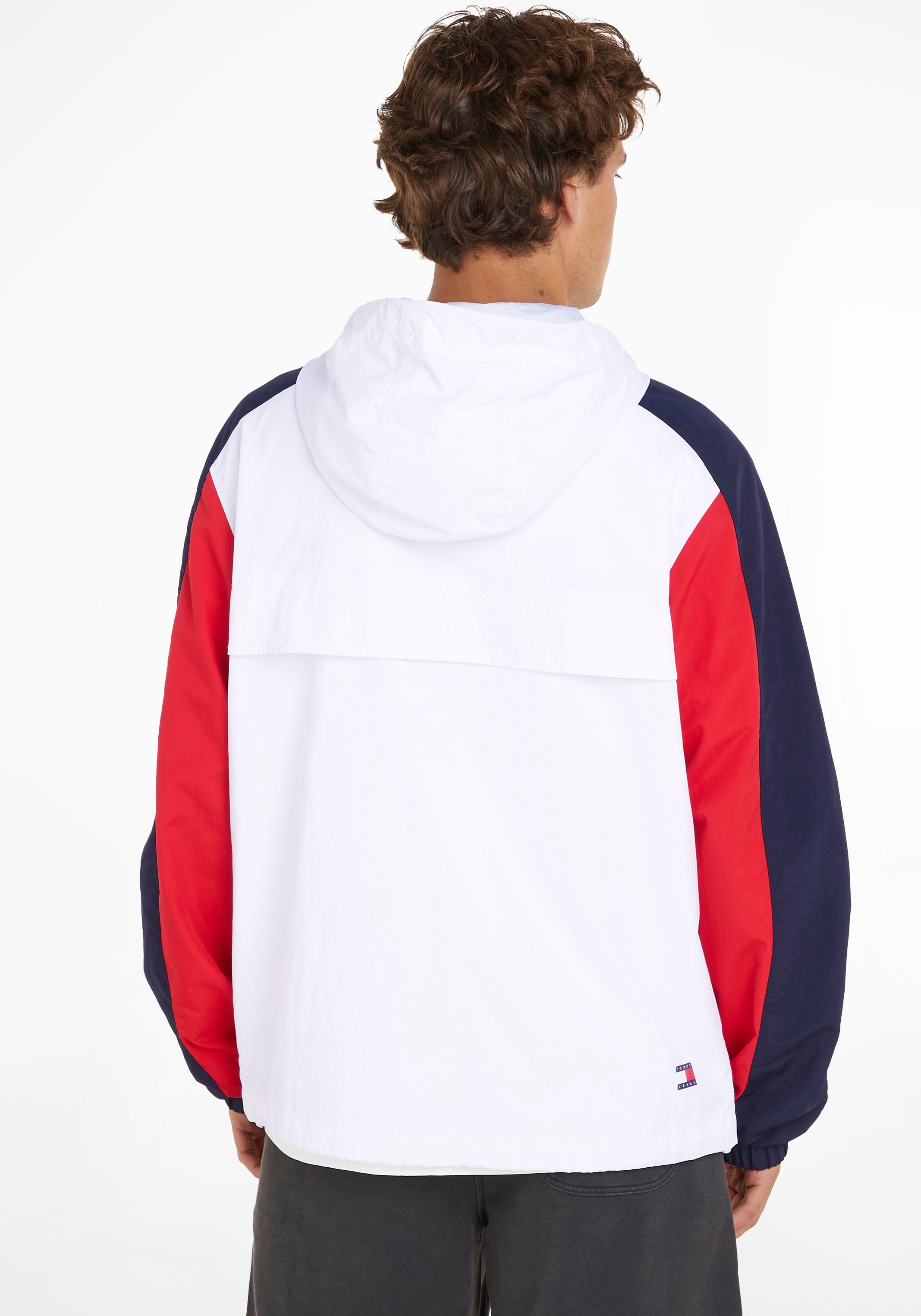 Tommy Jeans Plus Windbreaker »TJM CHICAGO CLBK WINDBREAKER EXT«, mit Kapuze, Große Größen