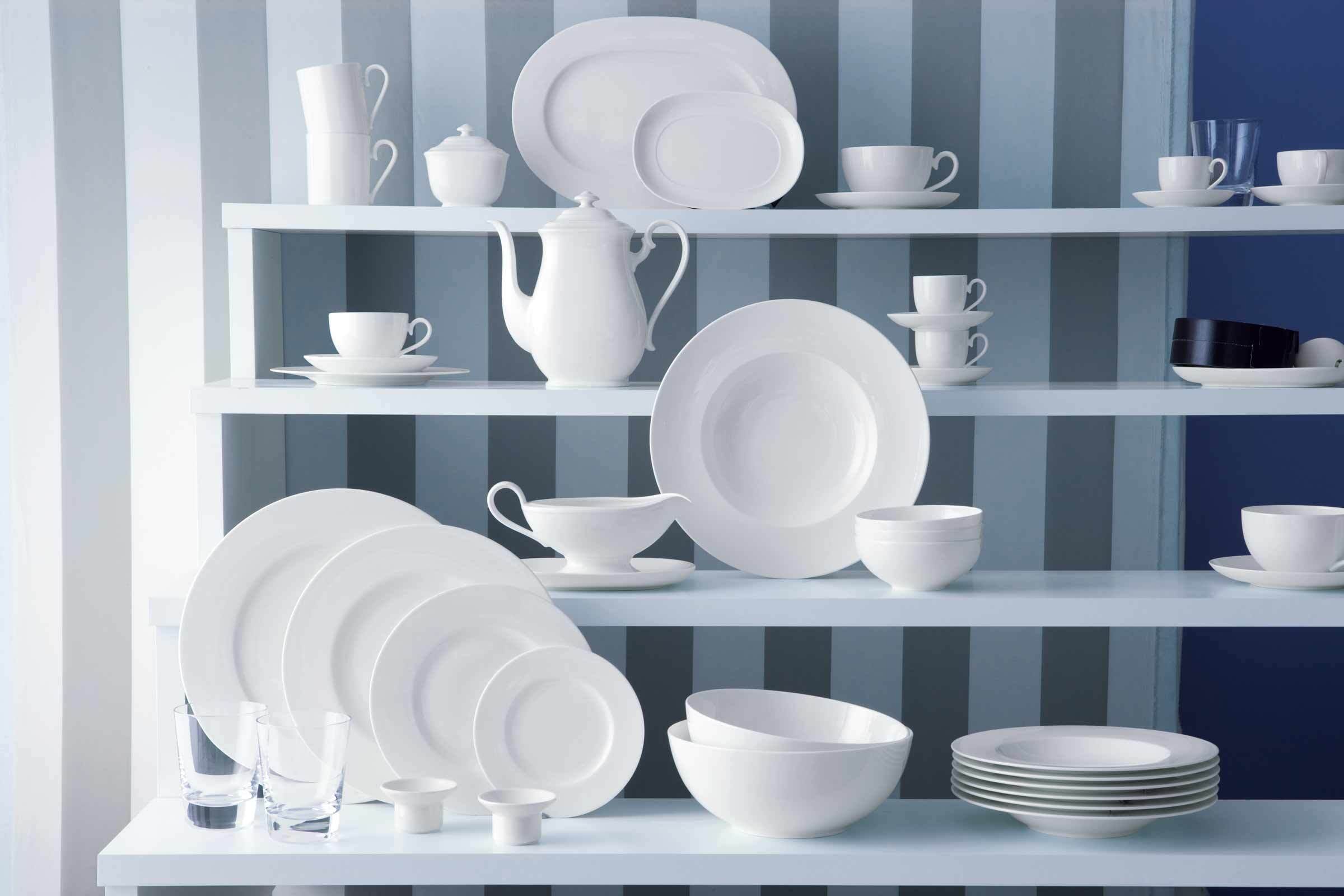 Villeroy & Boch Tasse »Kaffeetassen mit Untertassen Royal 200 ml weiß«