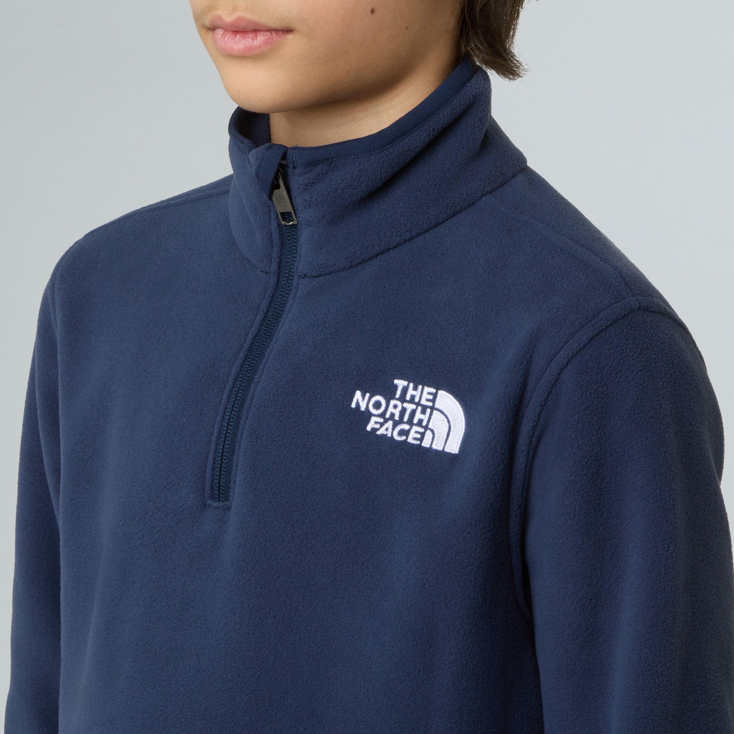 The North Face Strickfleece-Pullover für Kinder und Jugendliche, feuchtigkeitsabweisendes Material