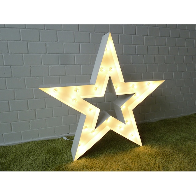 MARQUEE LIGHTS LED Dekolicht »Star«, 20 flammig-flammig, Wandlampe,  Tischlampe Star 20 fLichtquellen E14 (exkl.) - 122x122 cm online kaufen |  mit 3 Jahren XXL Garantie