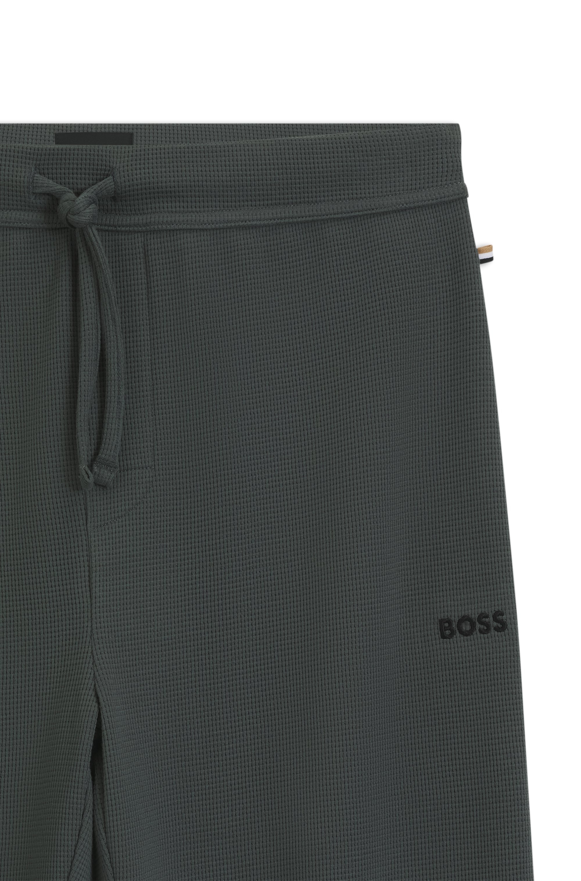 BOSS Pyjamahose »Waffle Pants Cuf«