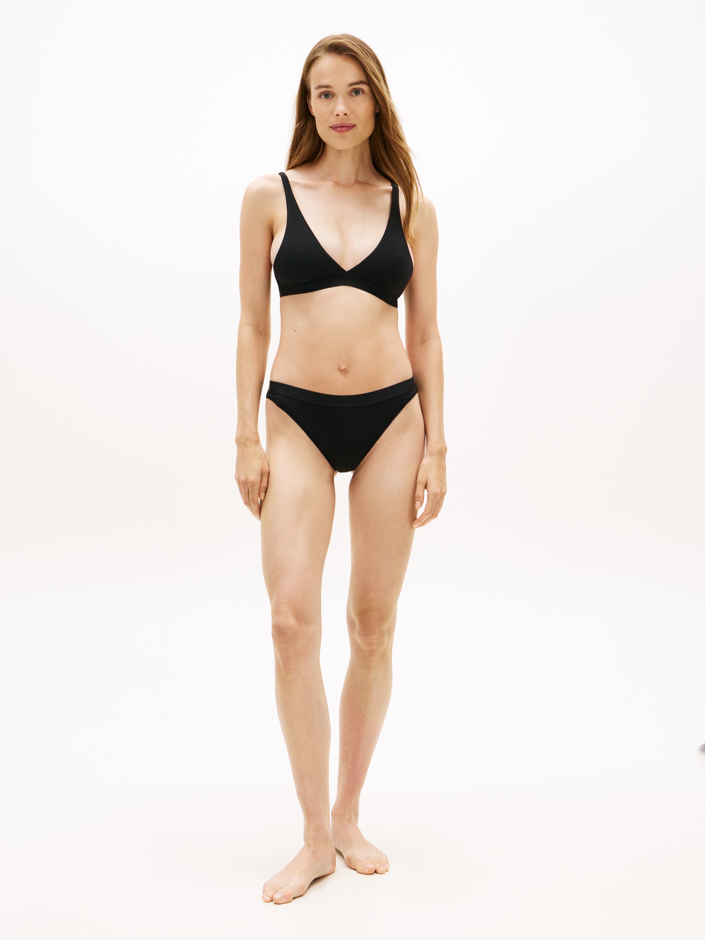 Tommy Hilfiger Underwear Longline-BH Körpernahe Passform mit elastischem Bund