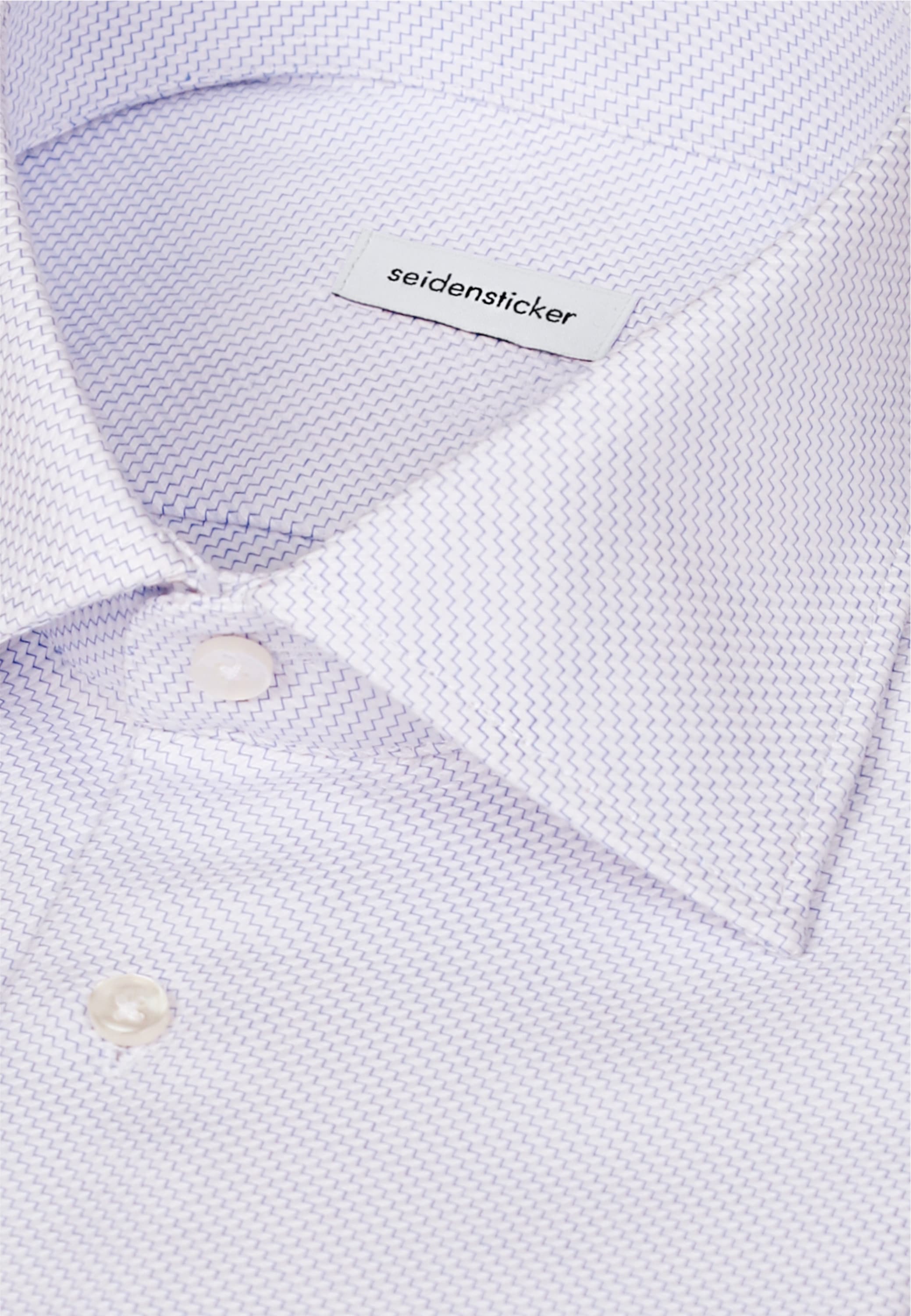 seidensticker Businesshemd »Schwarze Rose« Slim 1/1 Kentkragen Struktur