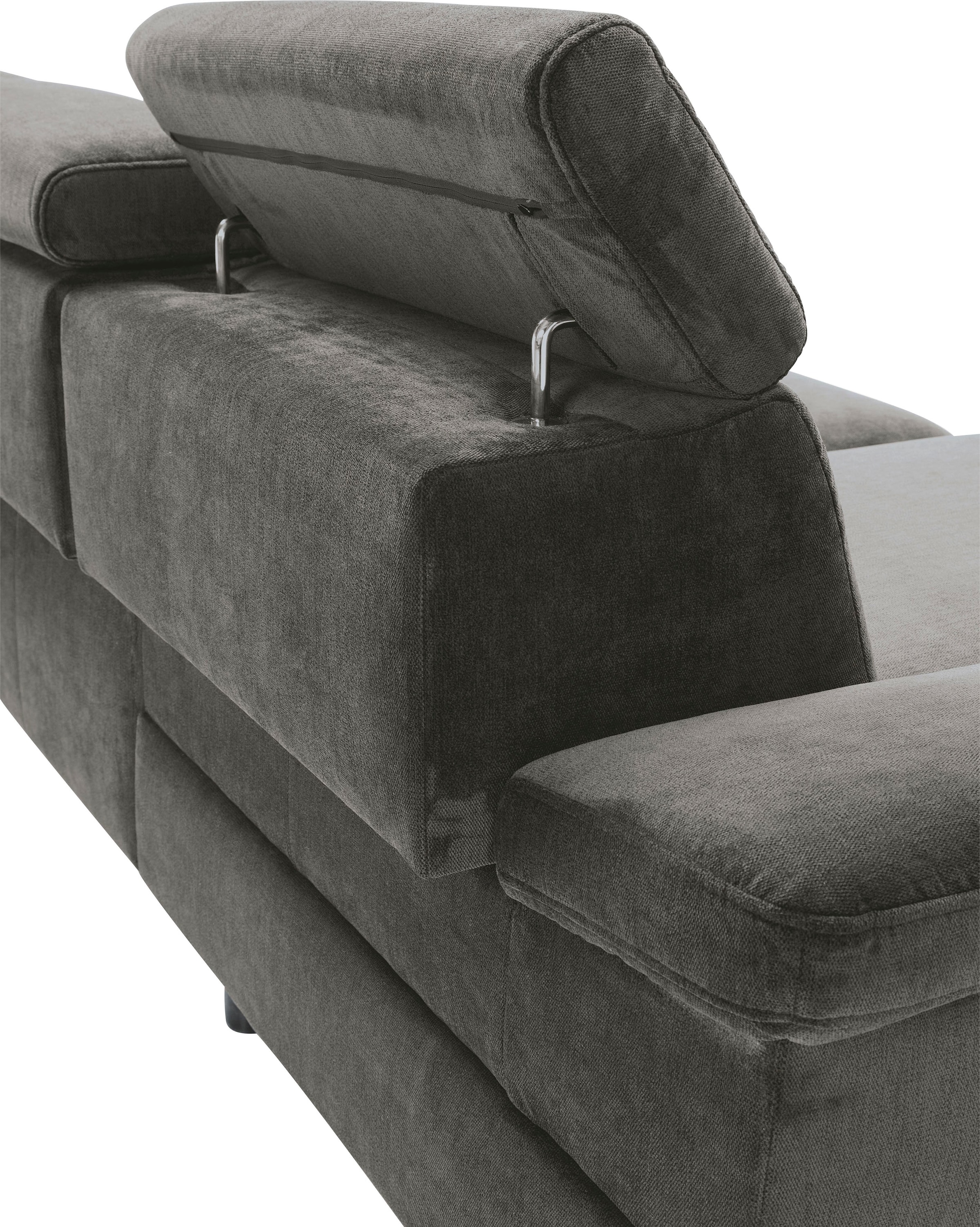 TRENDMANUFAKTUR Ecksofa »Rima, multifunktionales Sofa, L-Form,«, mit Bettfunktion, Bettkasten, Kopf- und Sitztiefenverstellung