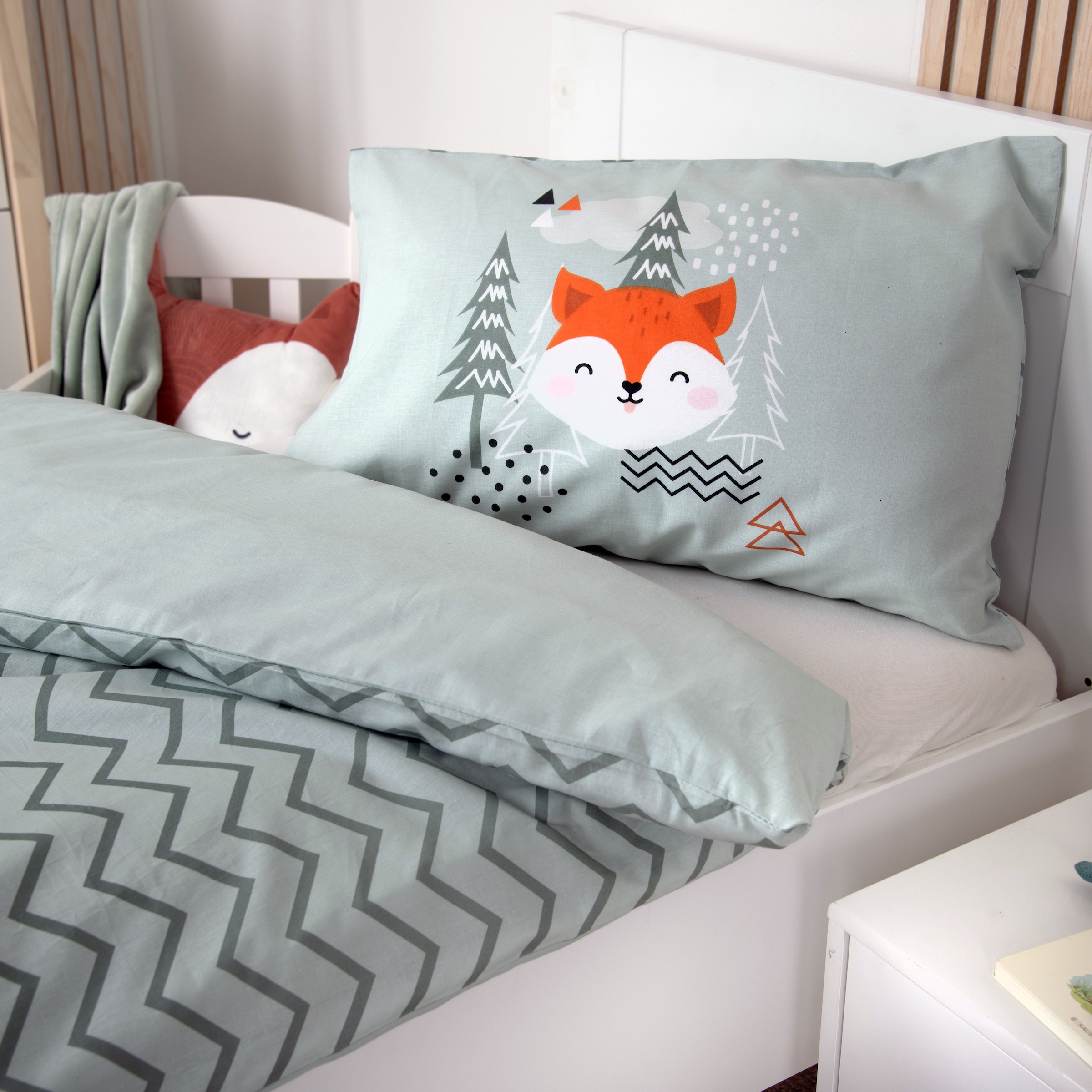Baby Best Wendebettwäsche »babybest Nordic Forest« 2 Stk. tlg.