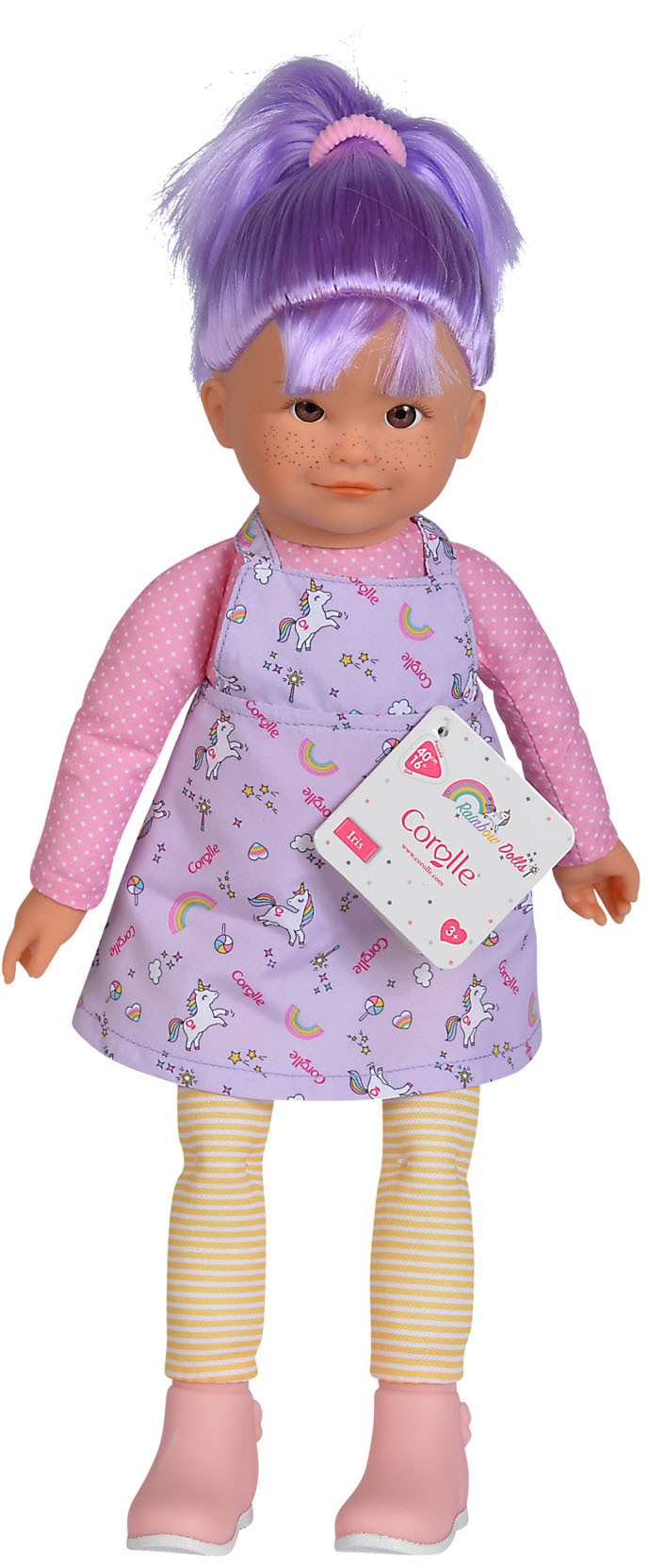 Corolle® Babypuppe »Rainbow Doll Iris«, mit Vanilleduft