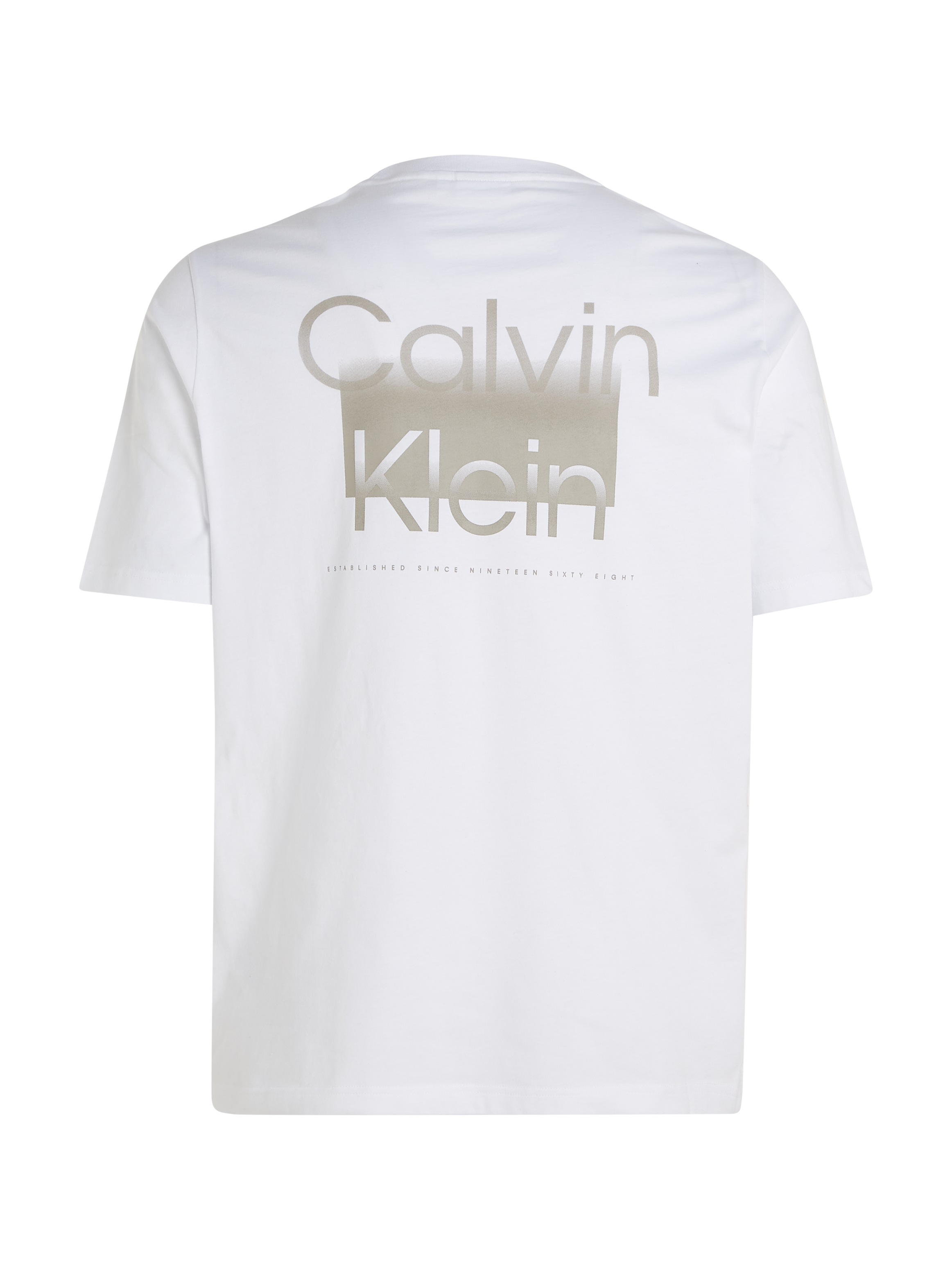 Calvin Klein Big&Tall T-Shirt »BT_ENLARGED BACK LOGO T-SHIRT«, in großen Größen mit Markenlabel