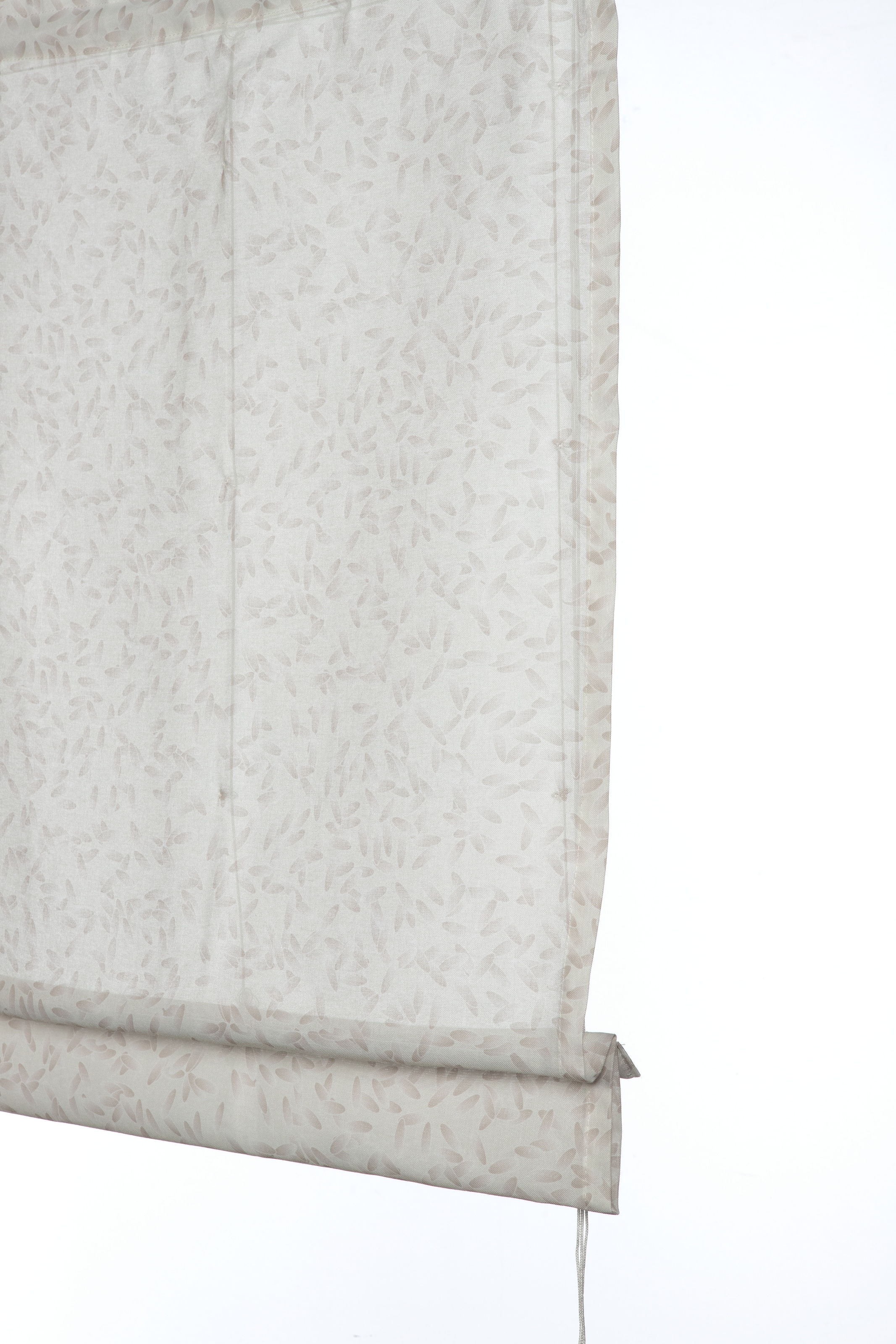 GARDINIA Raffrollo »GRS Zen Silence«, mit Hakenaufhängung, ohne Bohren, Stoff aus 50 % recyceltes Polyester