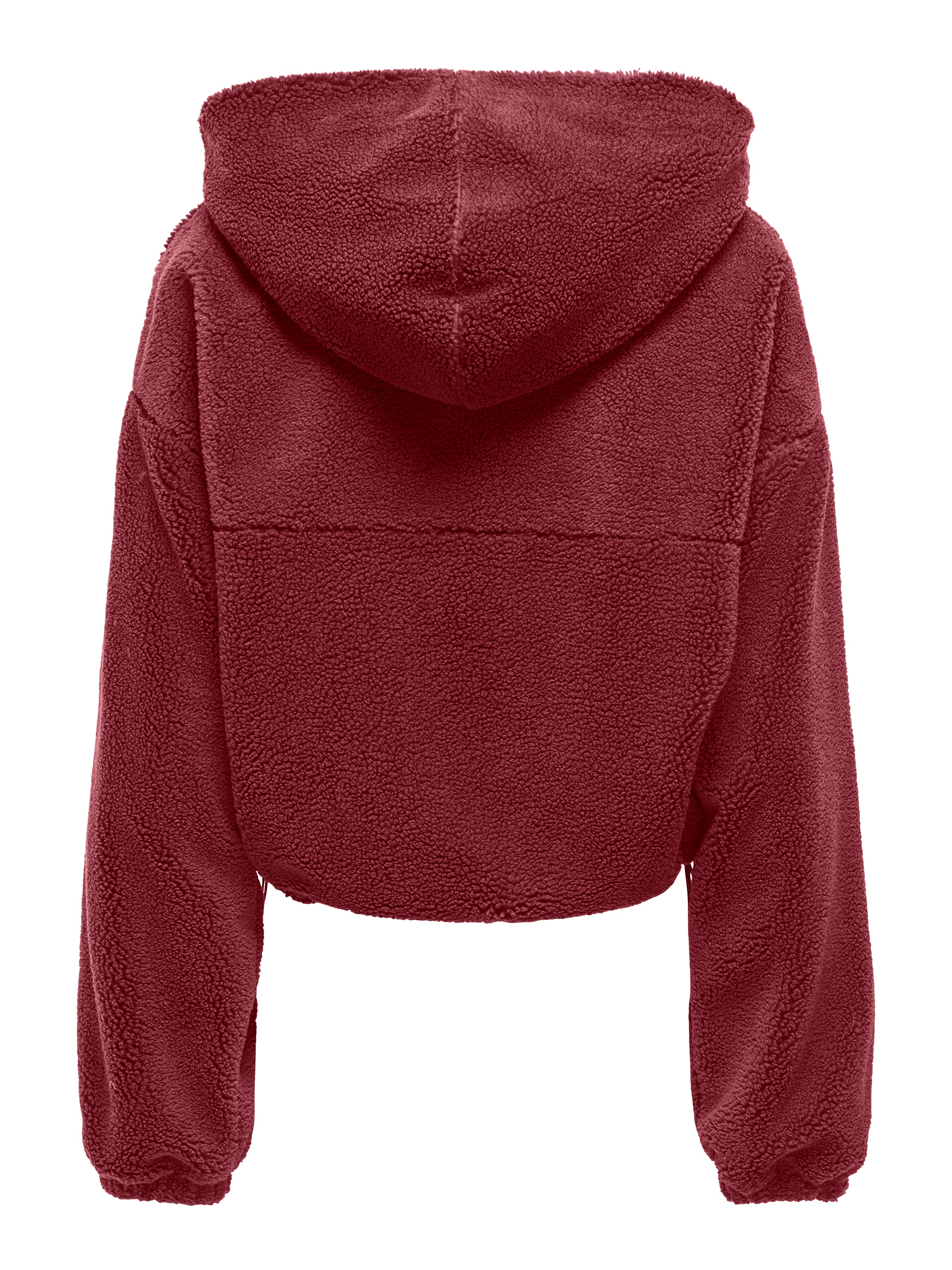 ONLY Fleecejacke »ONLSIENA TEDDY ANORAK LIFE CC OTW« mit Kapuze