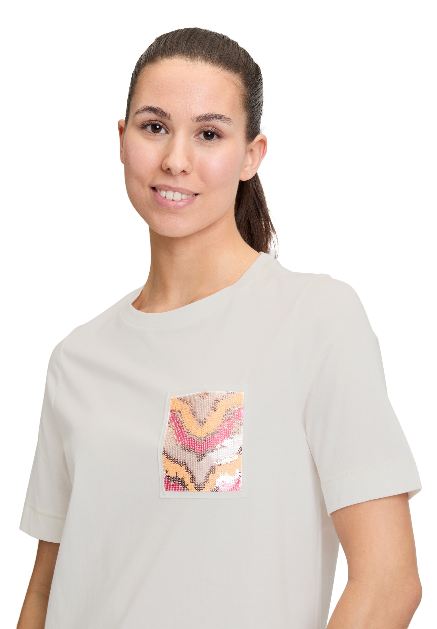 Cartoon Langarmshirt »Halbarm-Shirt mit Rundhalsausschnitt«
