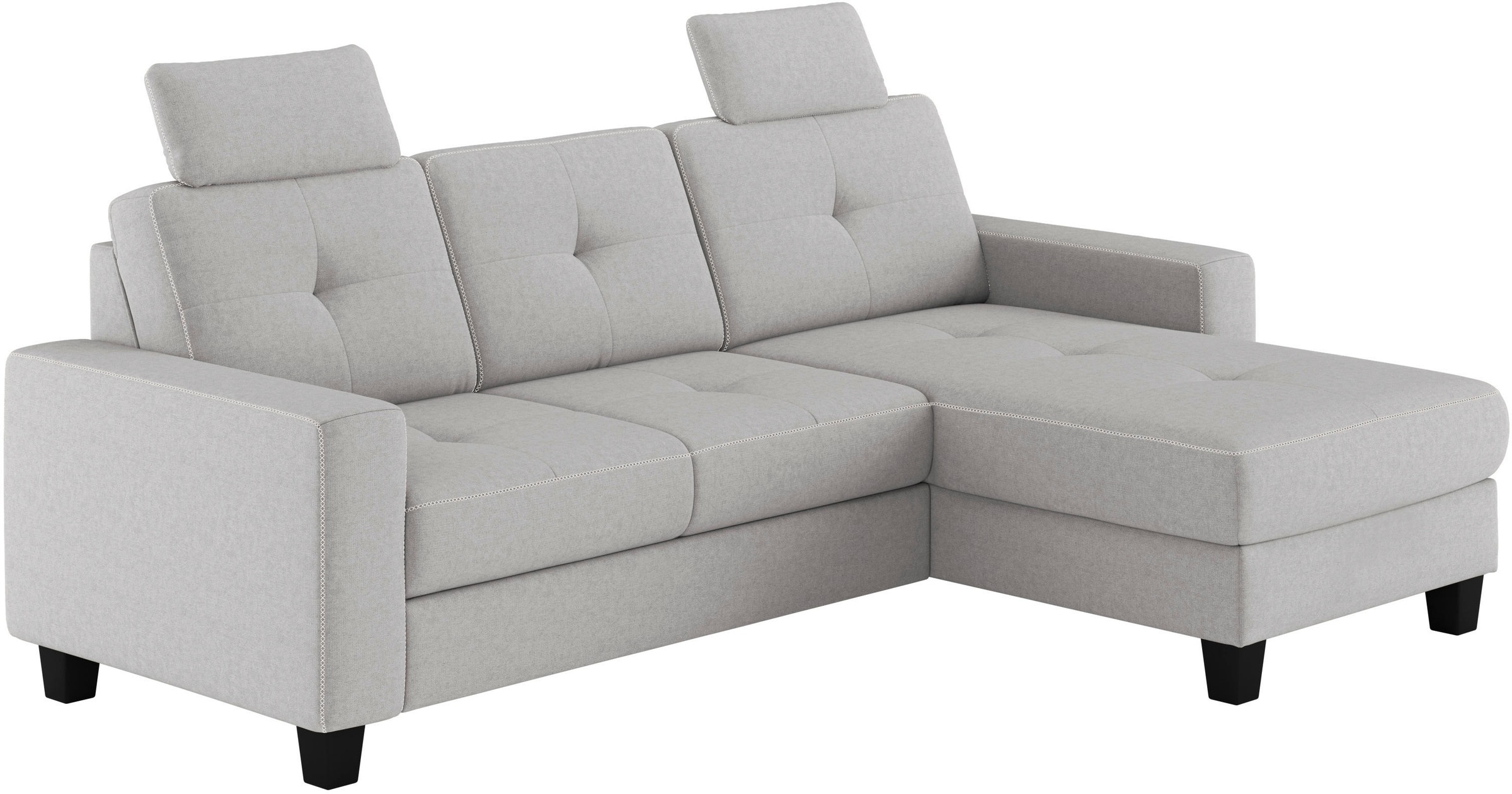 Home affaire Ecksofa »Varese« wahlweise mit Bettfunktion und Bettkasten