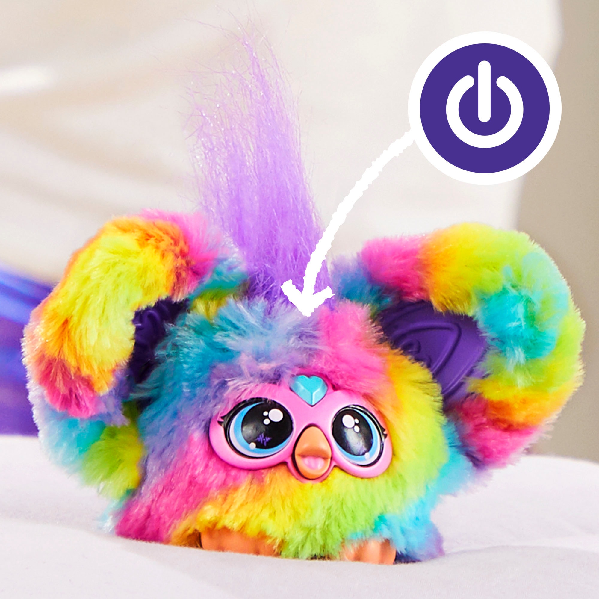 Hasbro Plüschfigur »Furby, Furblets Ray-Vee«, mit Sound