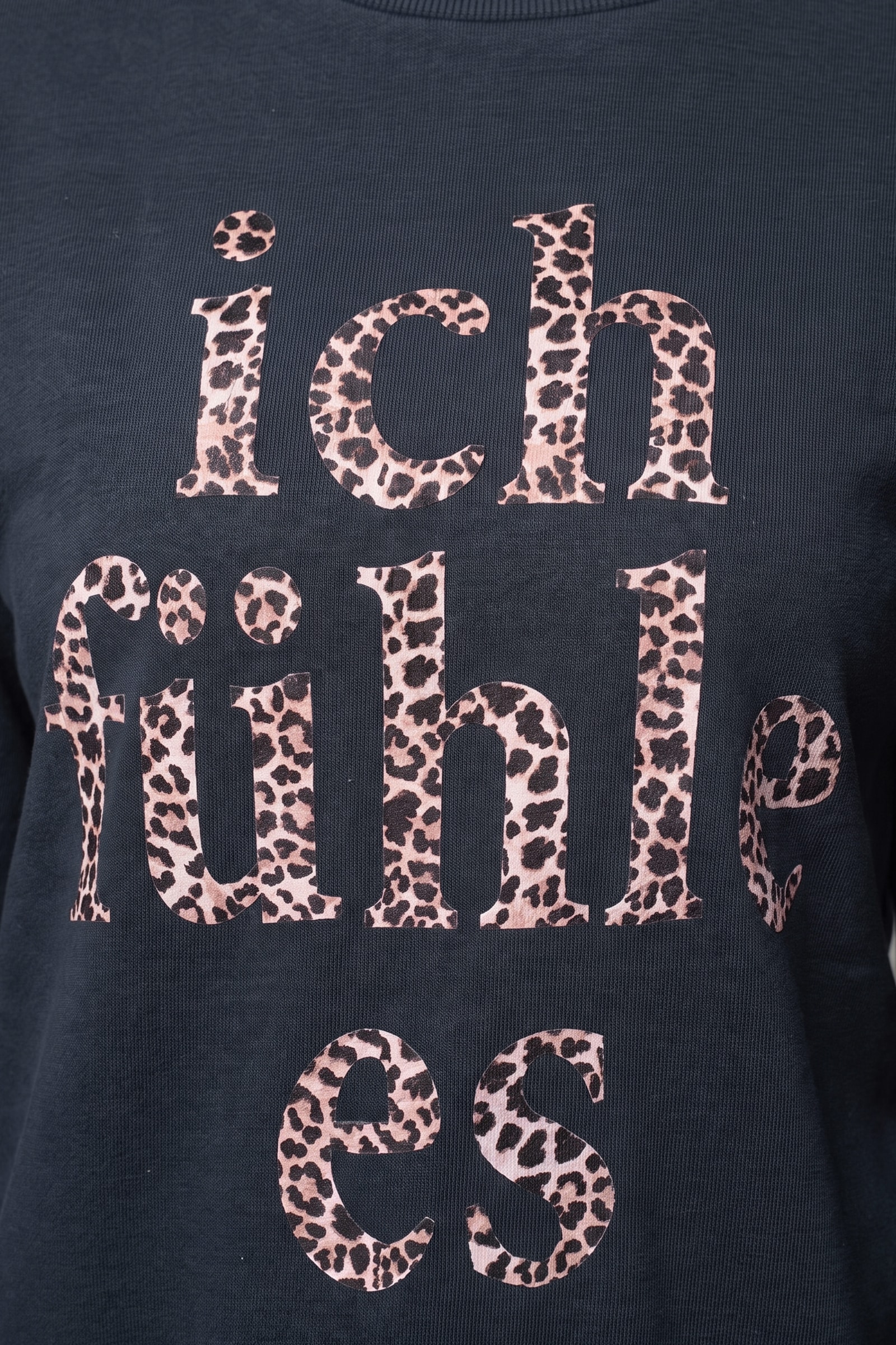 Alife & Kickin Sweatshirt , Leo-Schriftzug vorn, Rundhals, Rippbündchen, locker geschnitten
