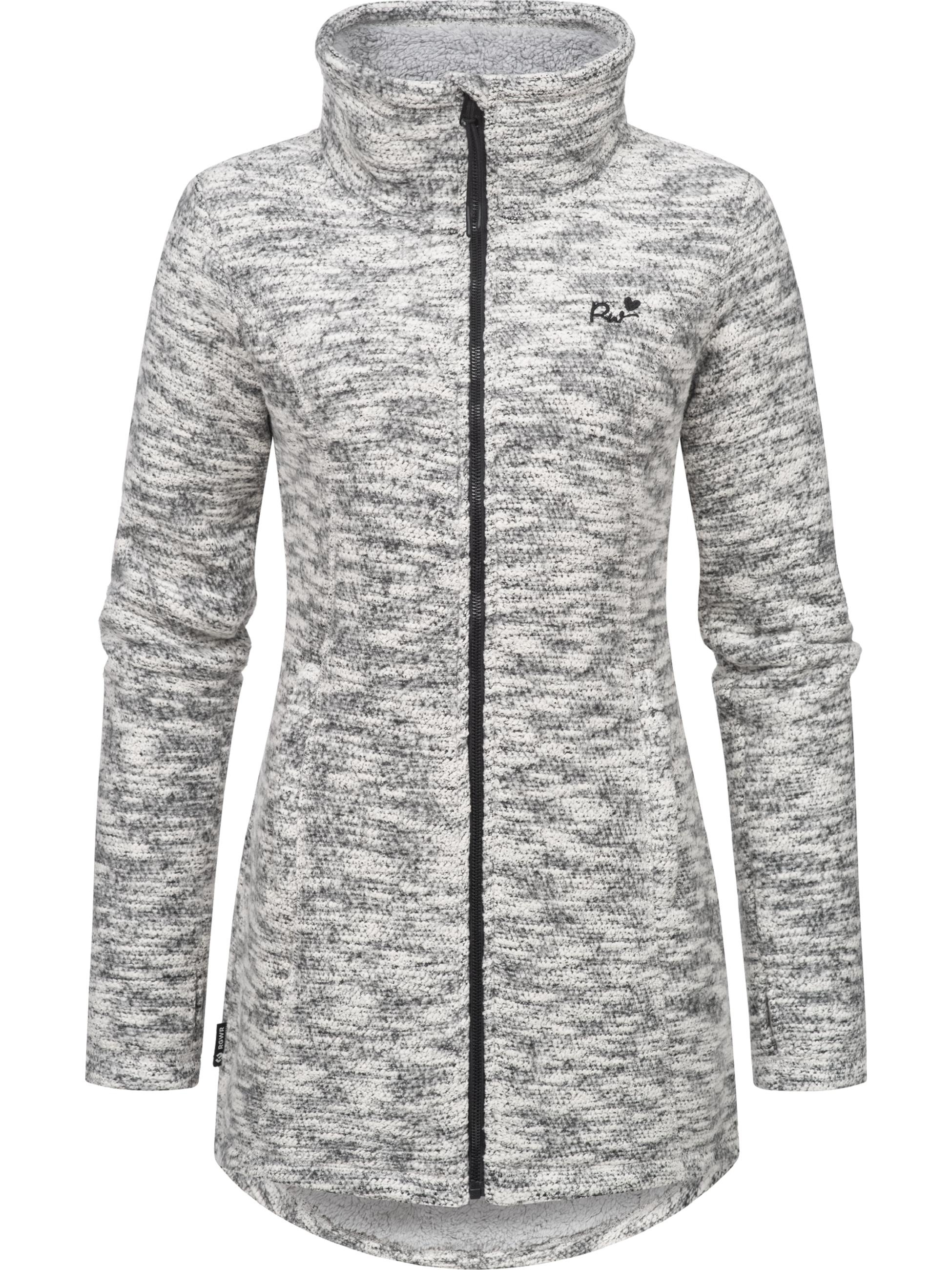 Ragwear Kapuzensweatjacke »Strickjacke Miram Melange«