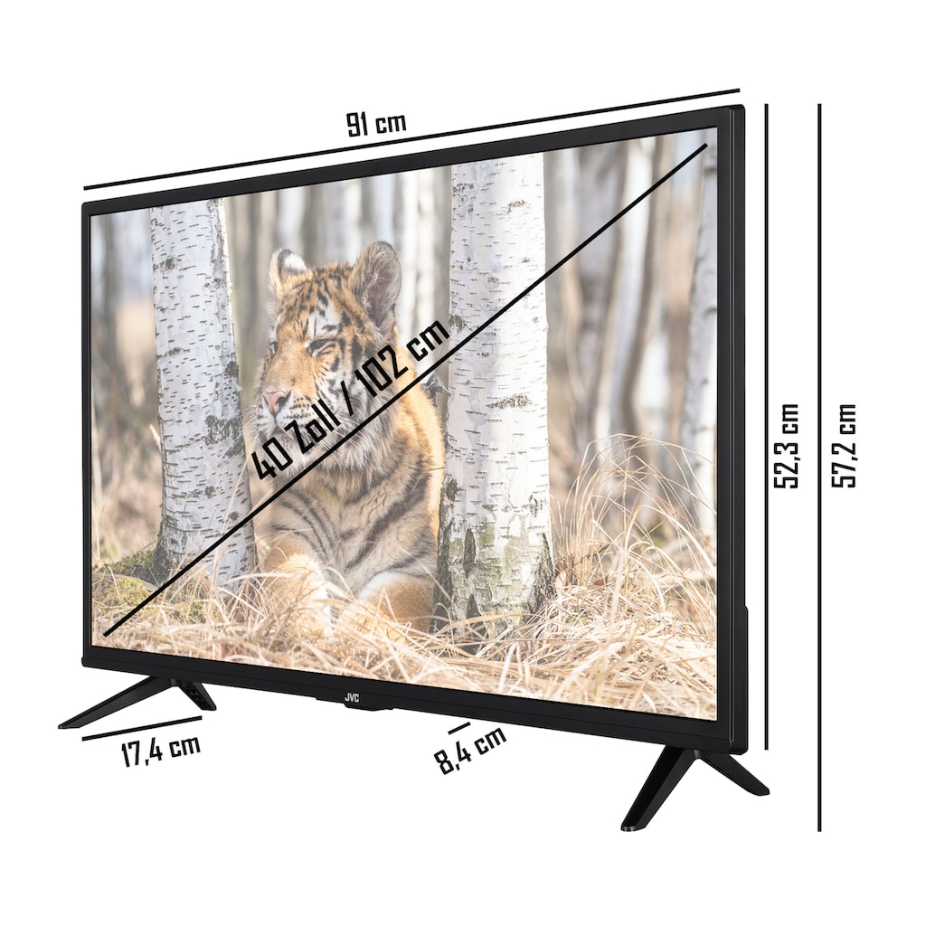 JVC LED-Fernseher »LT-40VF3055«, 102 cm/40 Zoll, Full HD, Smart-TV