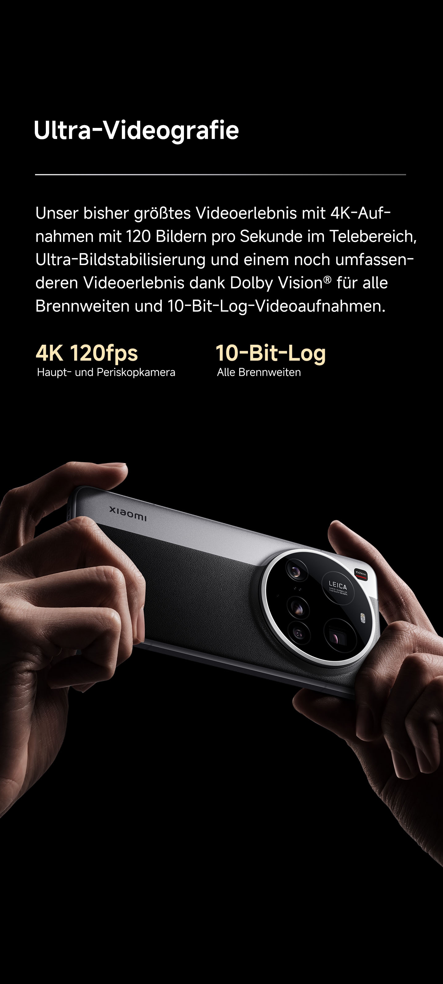 Xiaomi Smartphone »15 Ultra« schwarz