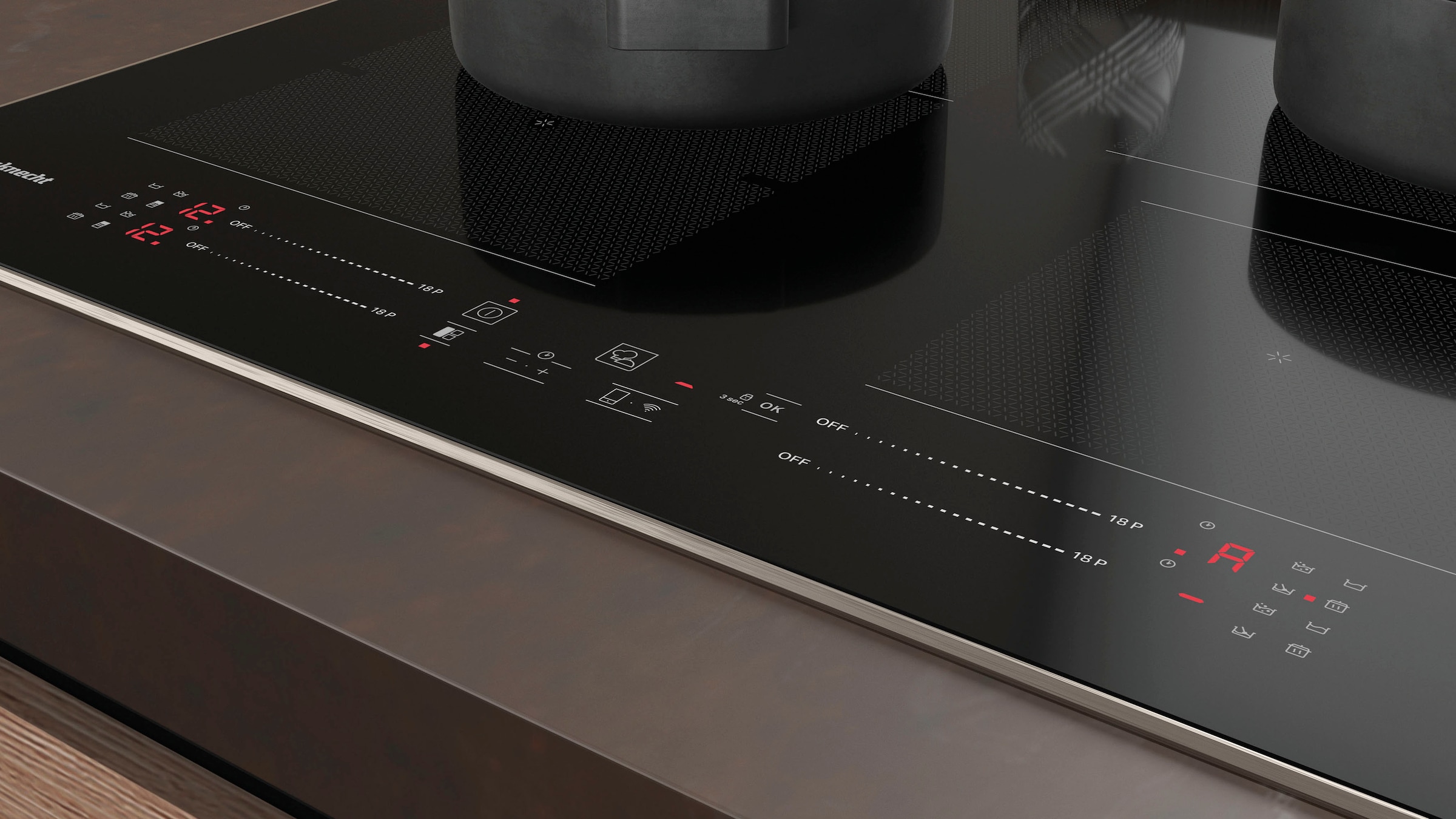 BAUKNECHT Induktions-Kochfeld von SCHOTT CERAN® »BS 3960F AL«