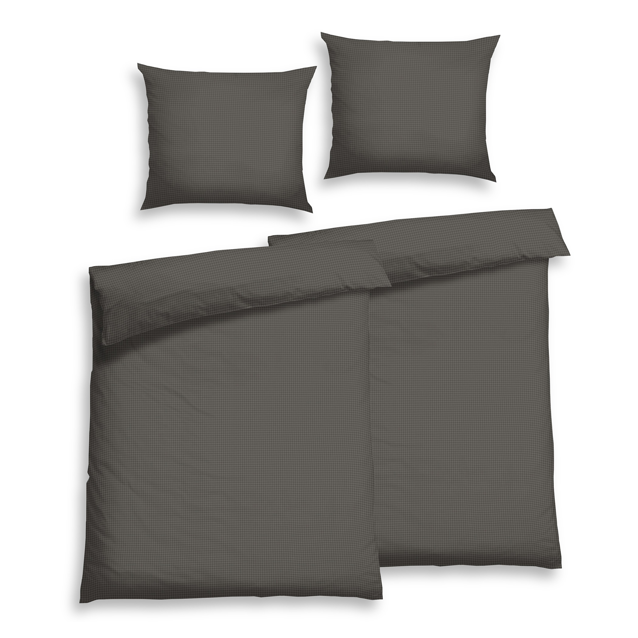 Florella Bettwäsche »Karo Five, Edel Satin, 100% Baumwolle«