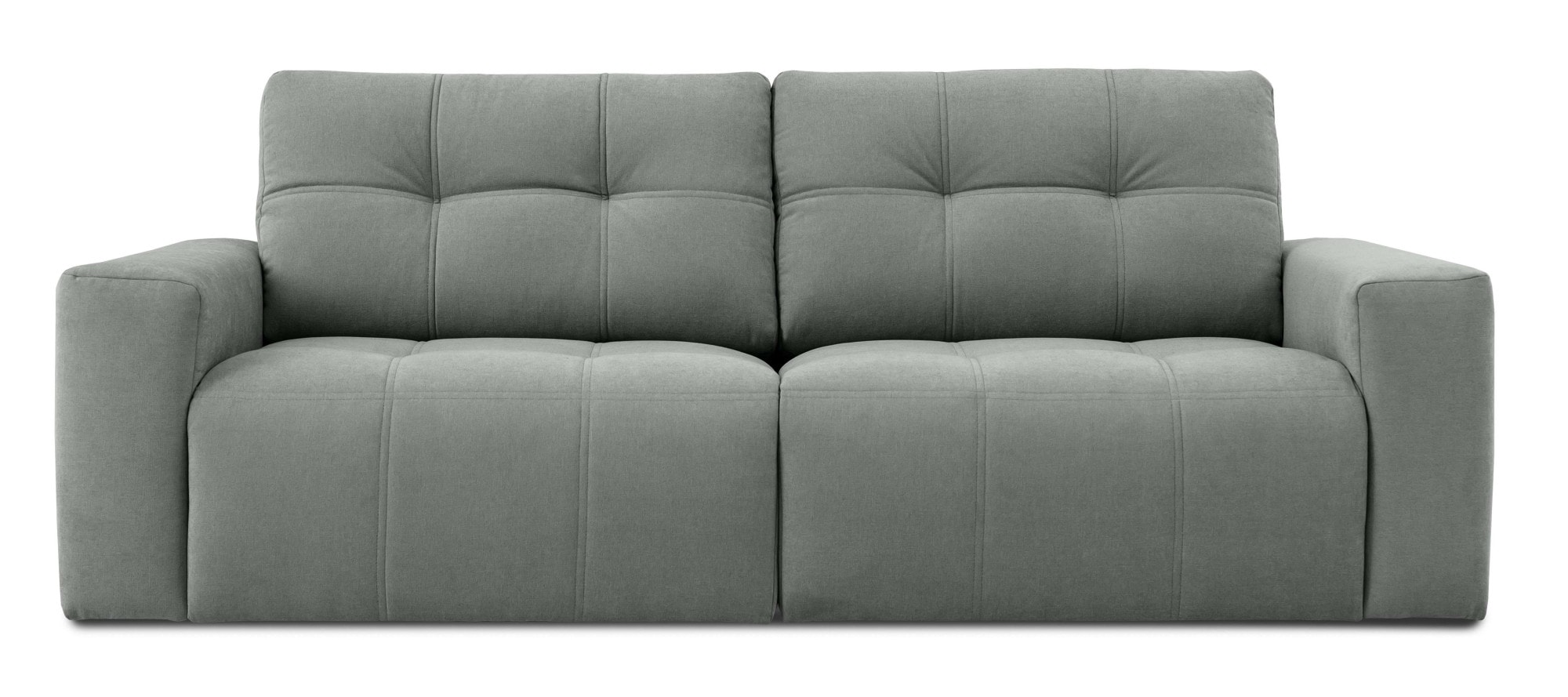 Home affaire 3-Sitzer »Turnon, Lounge-sofa, Breite 220 cm«, Chenille, mit Knopf- und Doppelsteppung, elegantes Aussehen