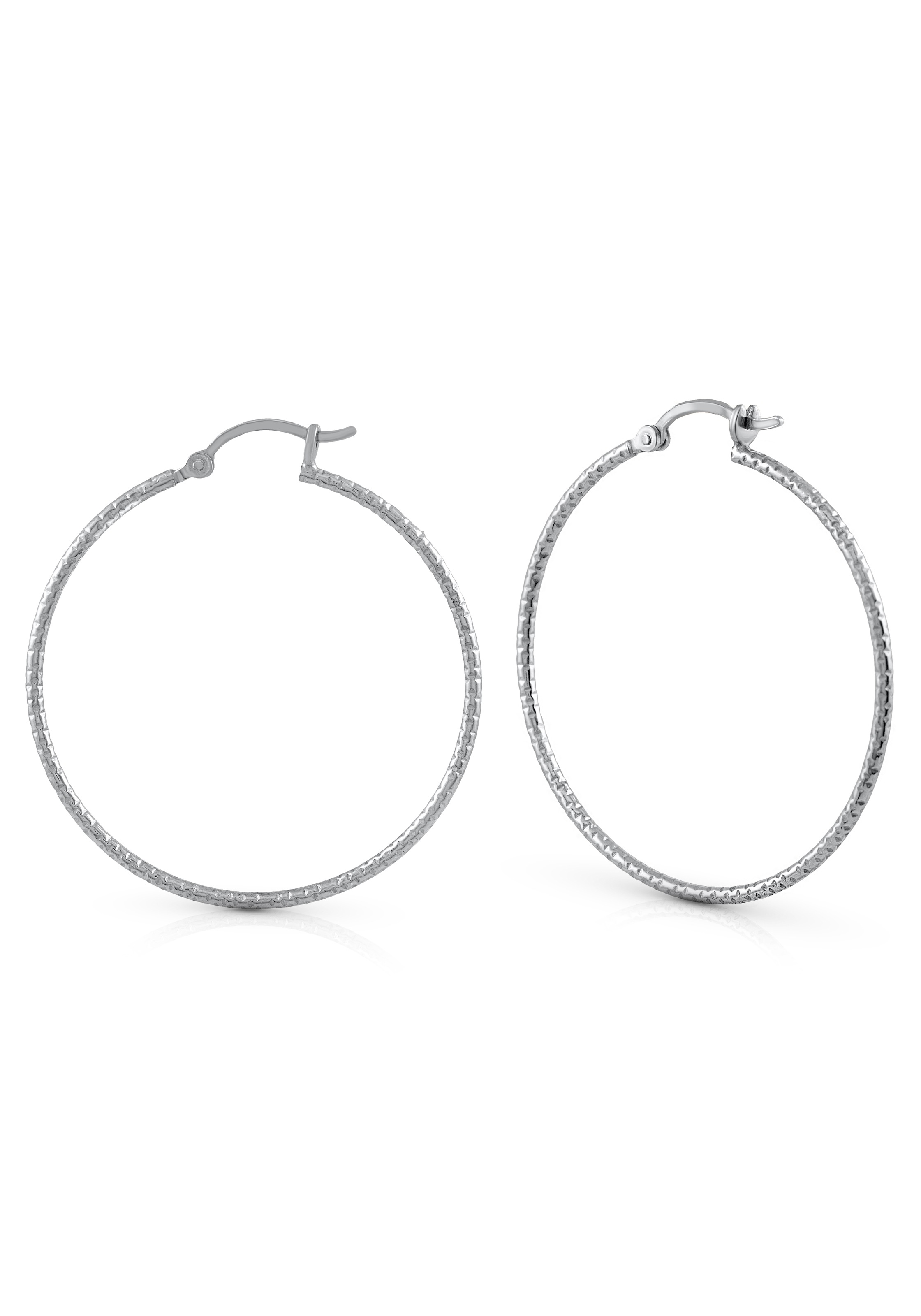 Firetti Paar Creolen »Schmuck Geschenk Silber 925 Ohrschmuck diamantiert«