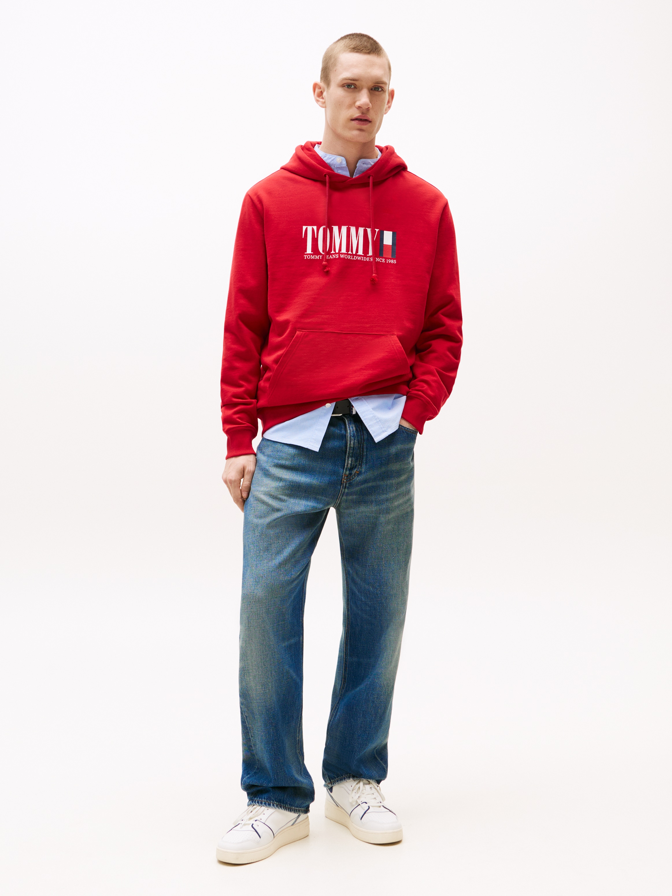Tommy Jeans Hoodie »TJM REG RWB DNA GRAPHIC HOODIE«

