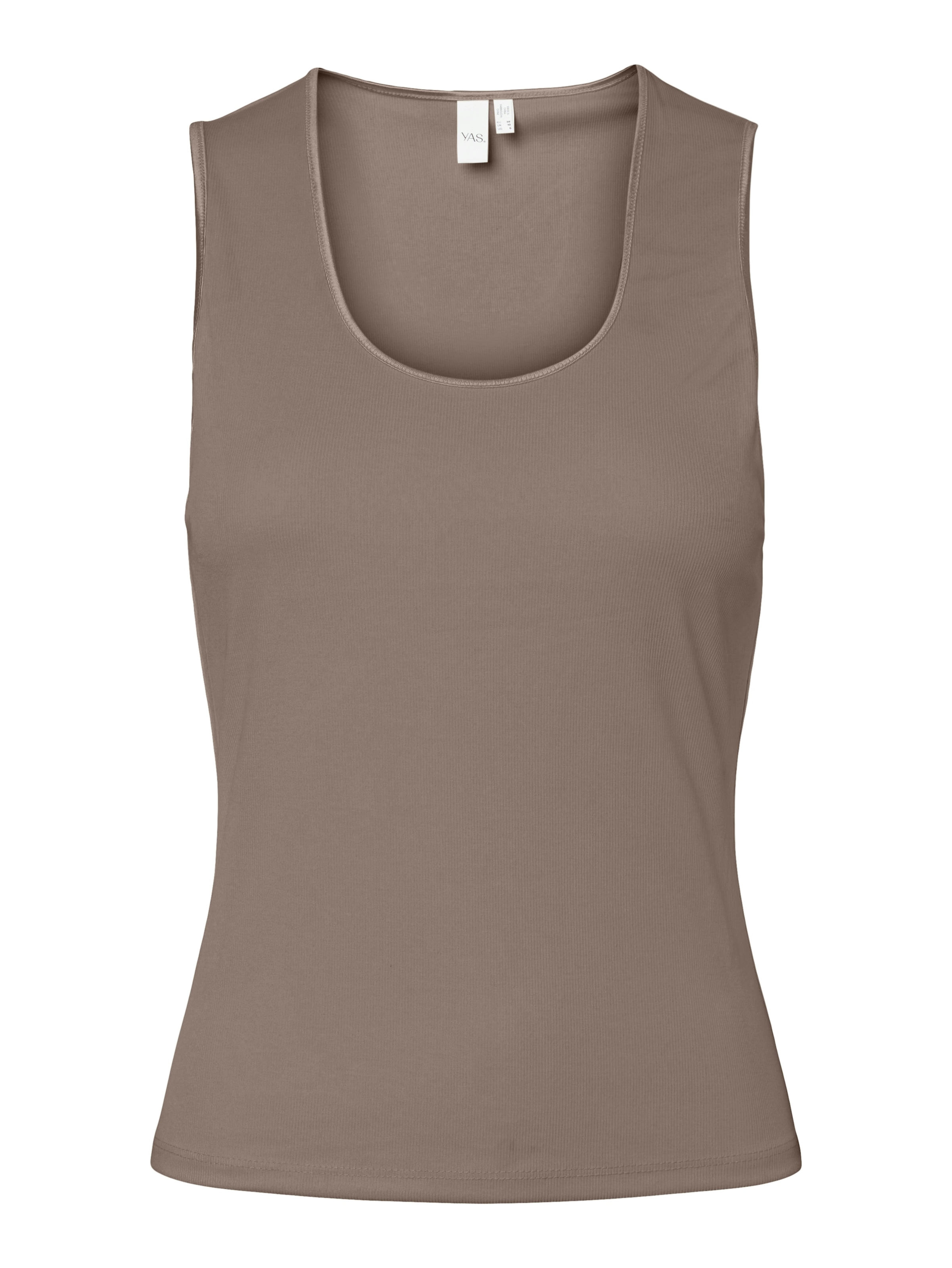 Y.A.S Tanktop »YASPALOMA TANK TOP NOOS« mit Satinpaspel