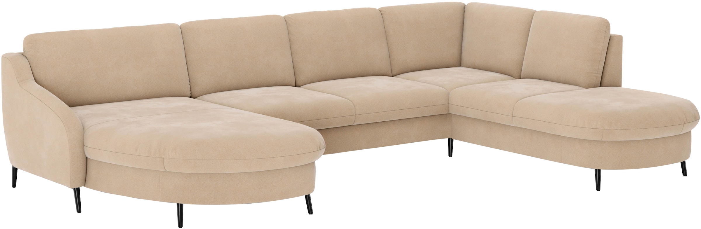 sit&more Wohnlandschaft »Soul U-Form«, wahlweise mit Bett und Bettkasten