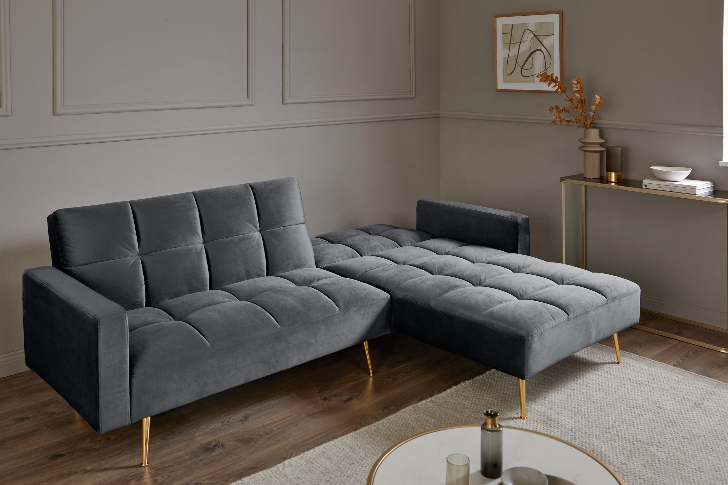 Jahnke Ecksofa »CHILLAX POSH CORNER«