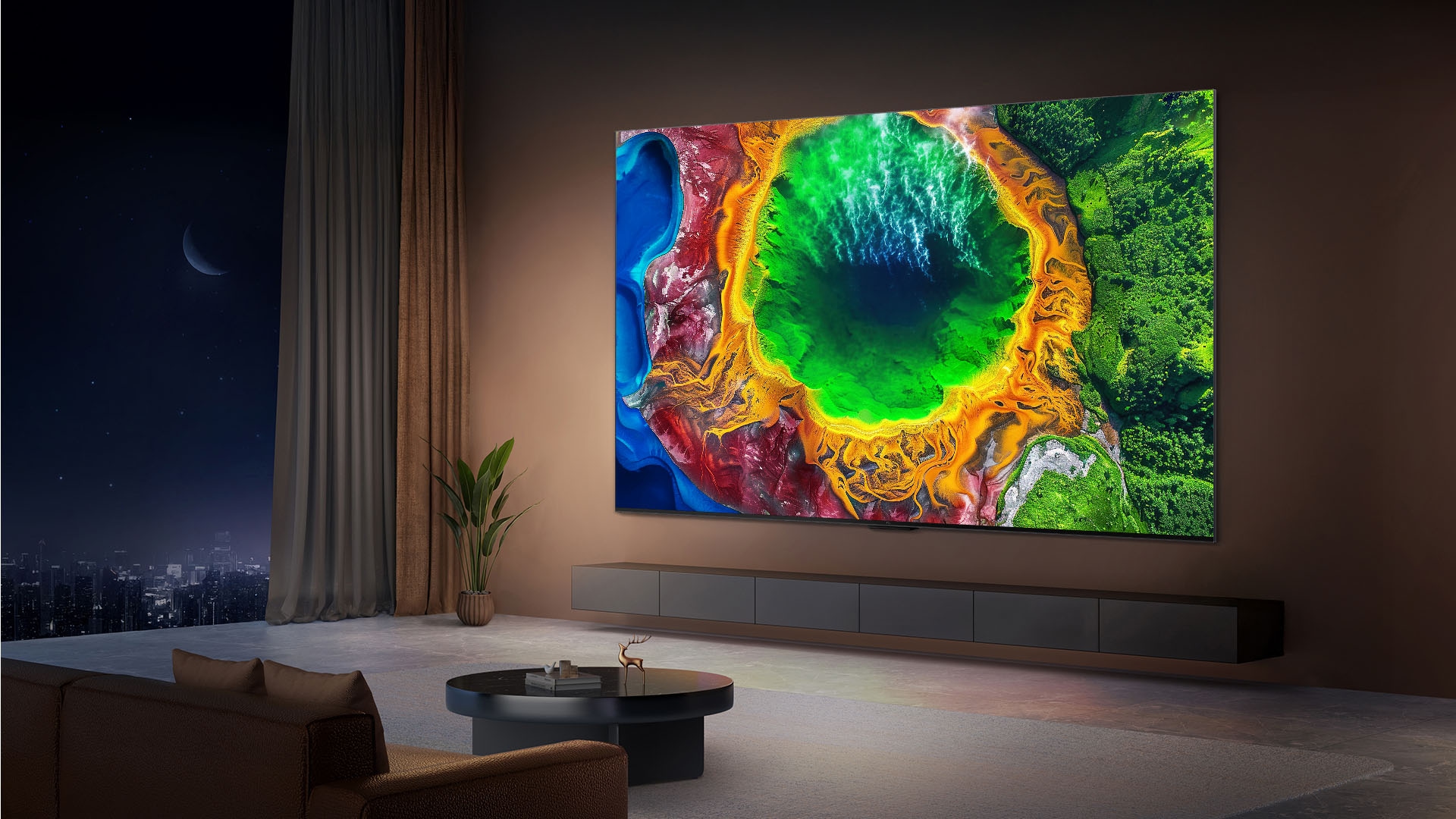 TCL Mini-LED-Fernseher »98RM7LX1« 248 cm/98 ″ Apple Airplay 2, 2.000 nits HDR , 100 % BT.2020, ONKYO 2.1