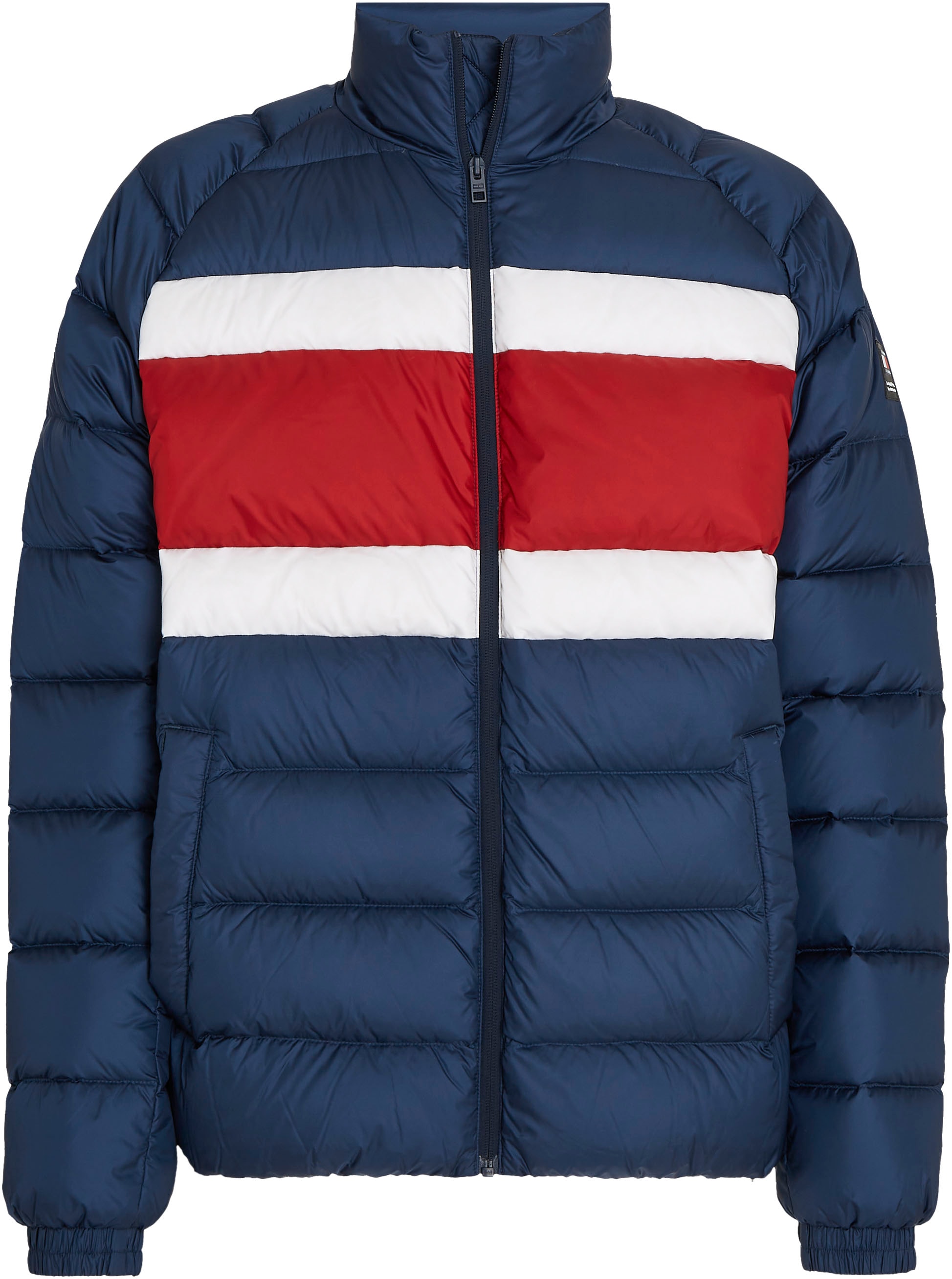 Tommy Jeans Plus Steppjacke »TJM BLOCK STRIPE LT DOWN JKT EXT«