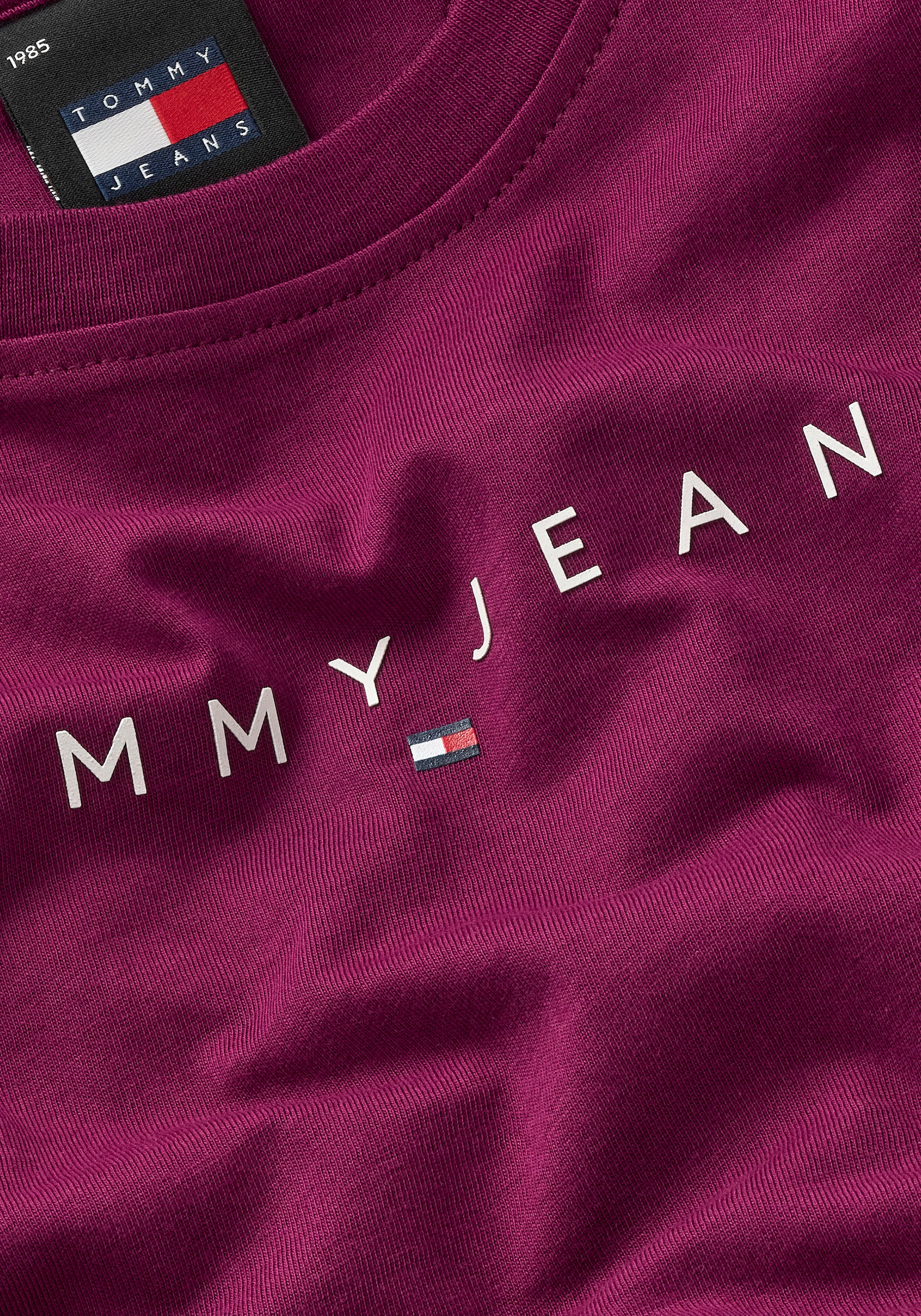 Tommy Jeans T-Shirt »TJW SLIM LINEAR TEE EXT«, mit Logo-Schriftzug