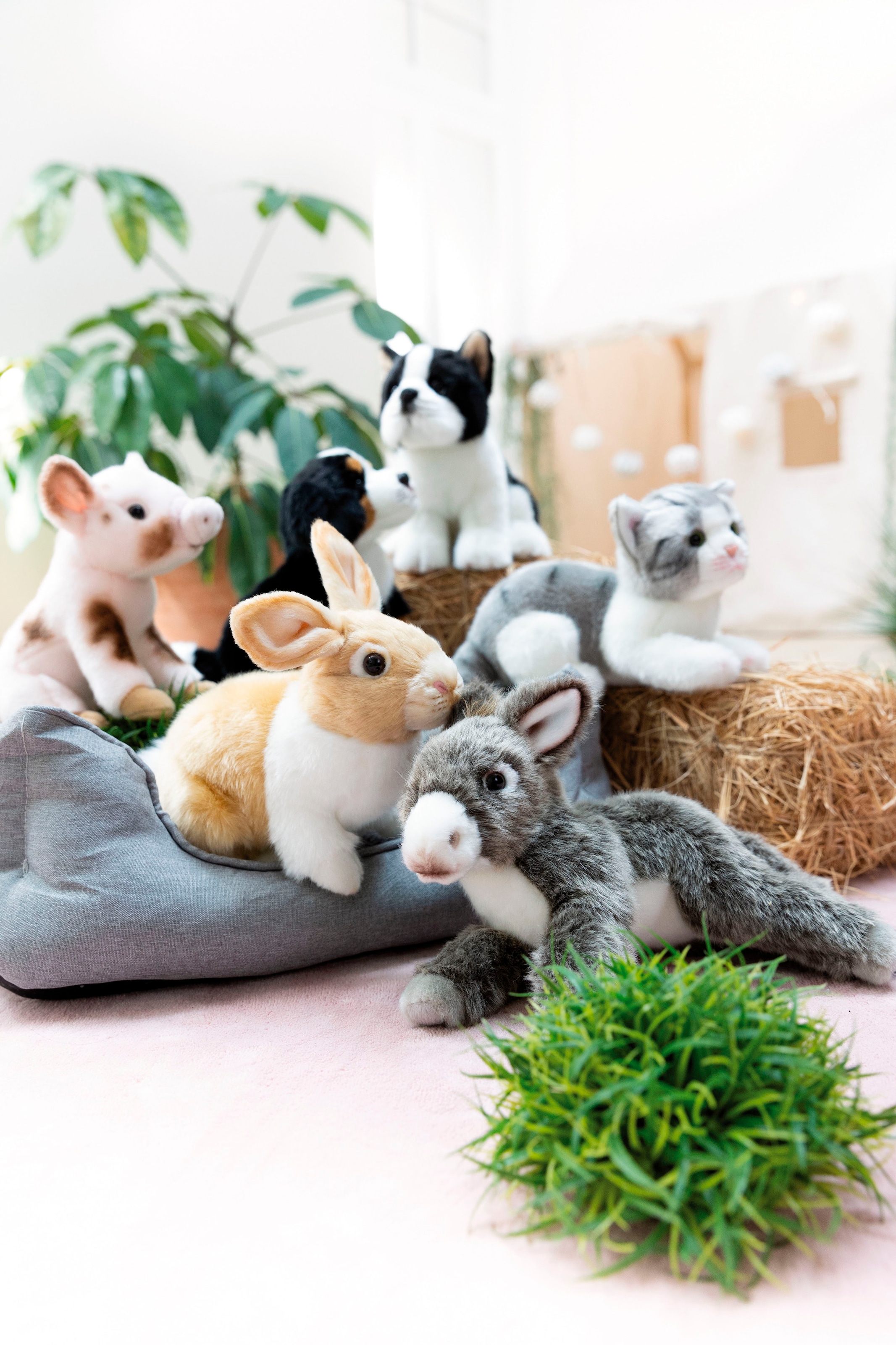 Nici Kuscheltier »Lifelike, Katze, 20 cm« enthält recyceltes Material (Global Recycled Standard)