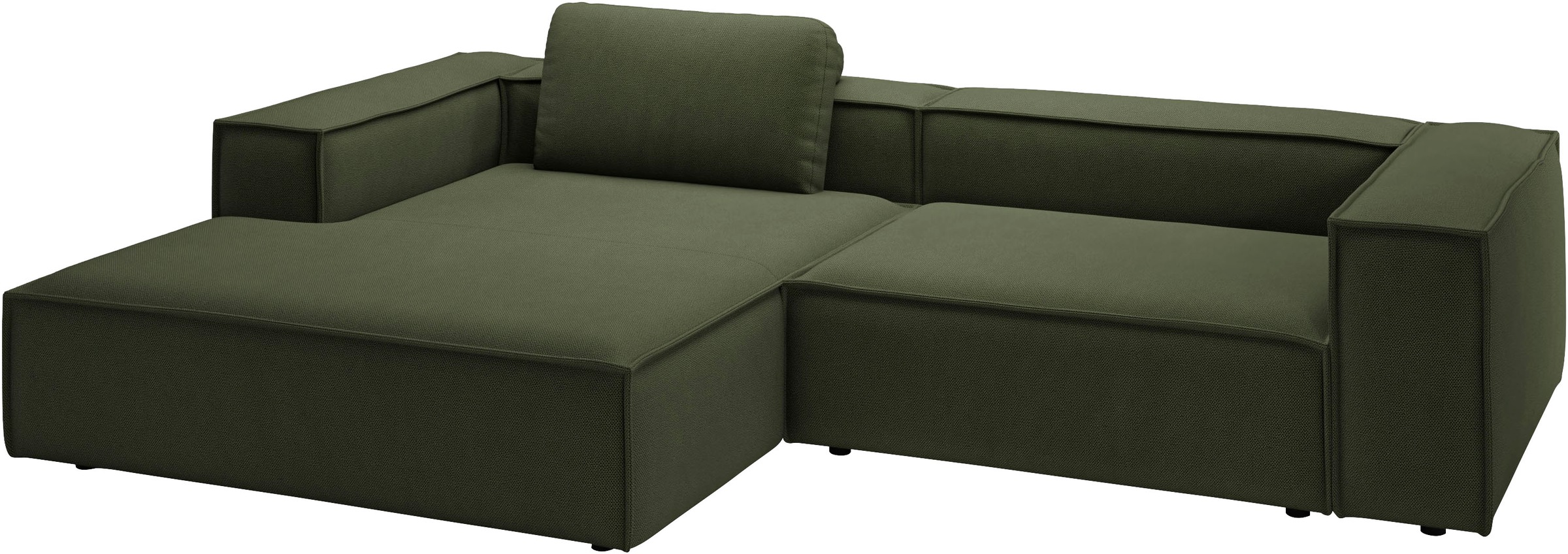 Places of Style Ecksofa »Watertown, modernes XXL L-Form, 306 cm breit«, Großzügiges Lounge-Sofa mit viel Platz für die Familie