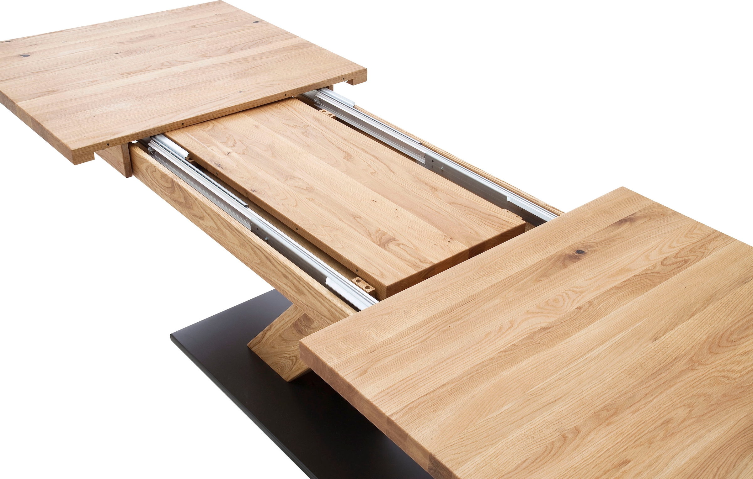 MCA furniture Esstisch »Mendoza A«, Esstisch Massivholz mit Synchronauszug