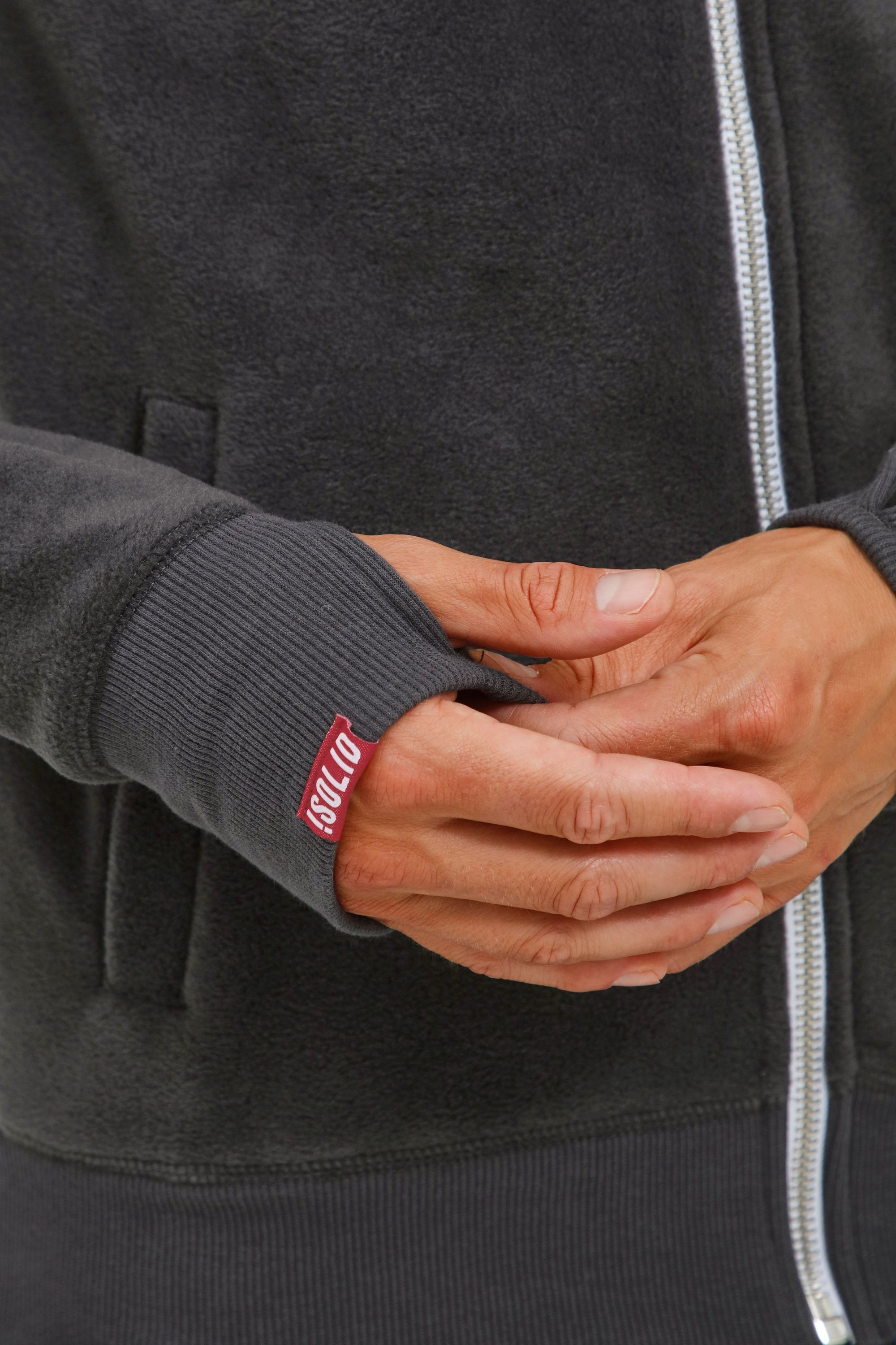!Solid Fleecejacke »Fleecejacke SDLo«, mit Kapuze