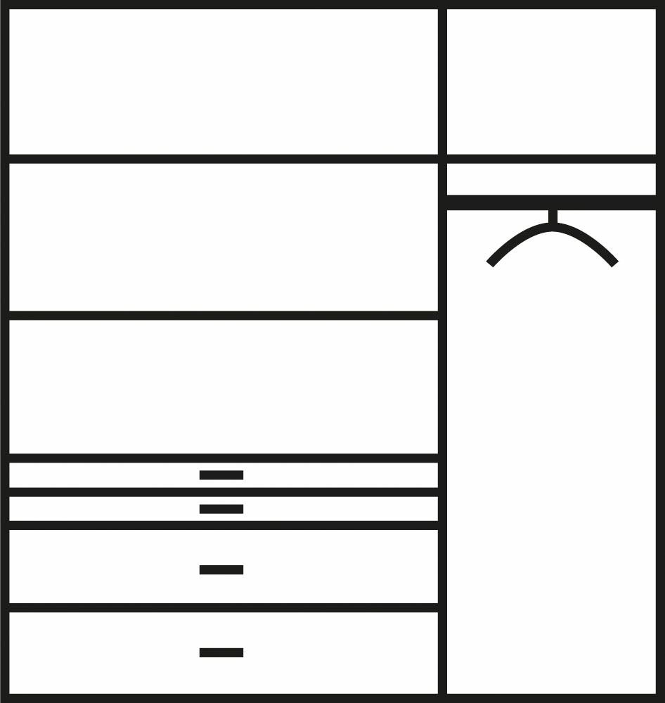 rauch Kleiderschrank »Harburg Bestseller im Schlafzimmer«, Schlafzimmerschrank Schrank Garderobe mit Spiegel