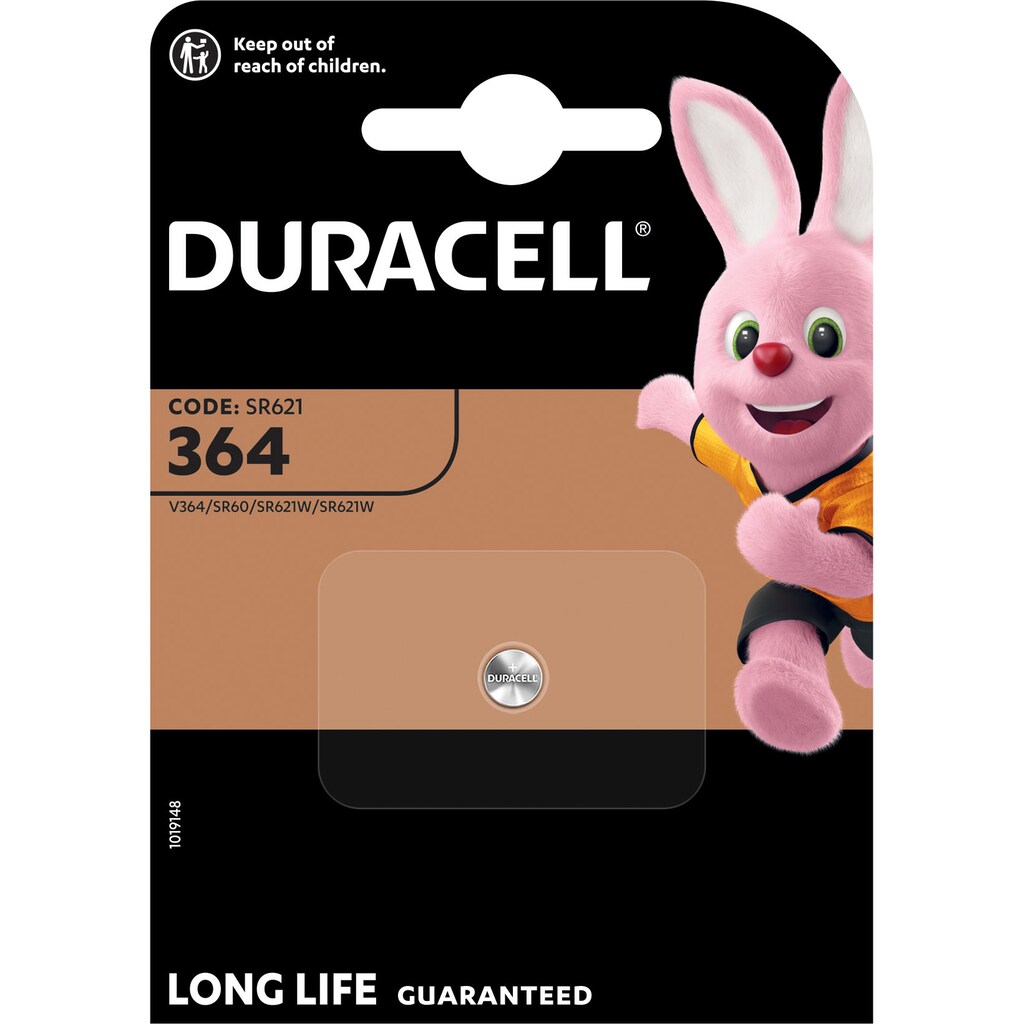 Duracell Batterie »1 Stck Watch 364«, SR621, (1 St.)