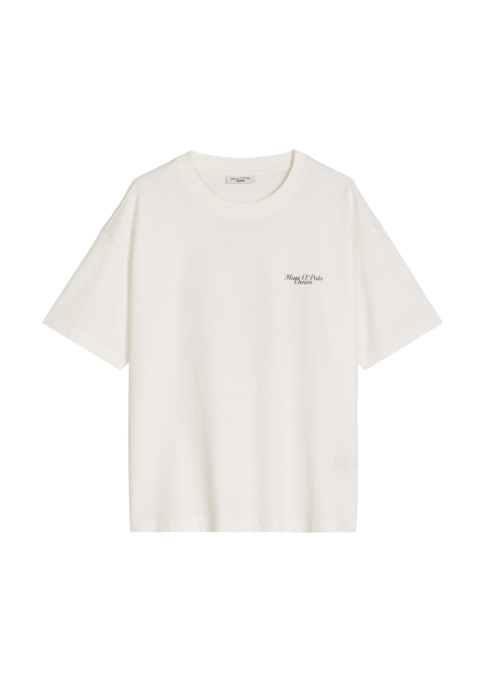 Marc O'Polo DENIM T-Shirt Logo-T-Shirt relaxed aus Organic Cotton