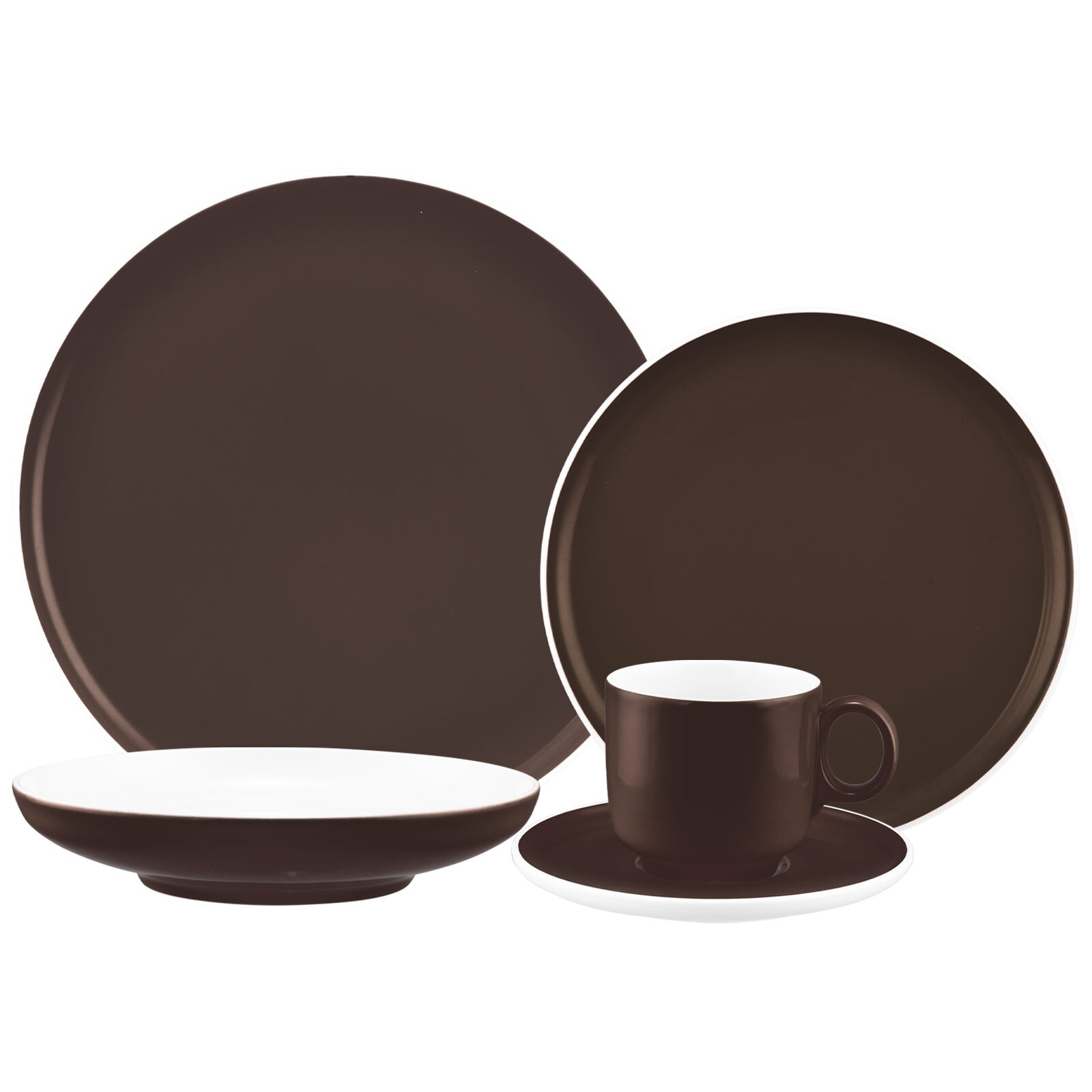 Seltmann Weiden Geschirr-Set »Kombiservice Sento Home Pure Colors 30-tlg.« Spülmaschinengeeignet, Mikrowellengeeignet, Ofenfest, Salamandergeeignet, Kühlschrankgeeignet, Gefrierschrankgeeignet