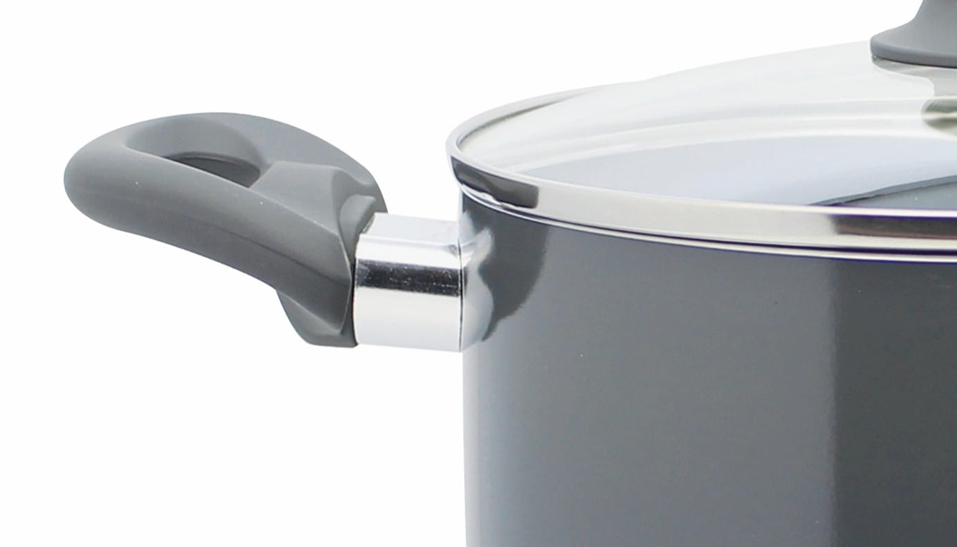 Elo Topf-Set »Rhino Topfset 4-teilig« Set, 7 Stk. tlg. Aluminium