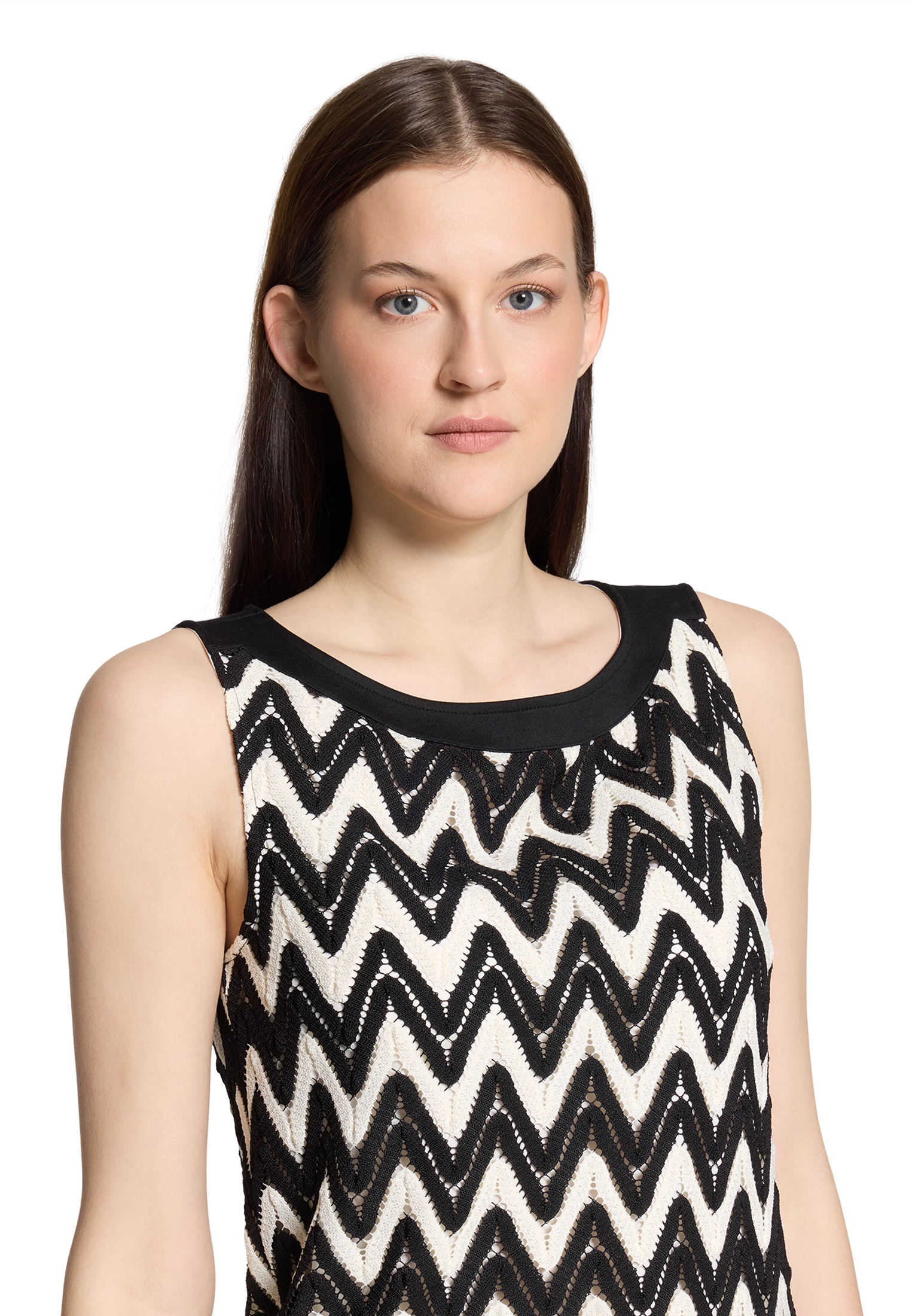 Betty&Co Shirttop »Strukturshirt ohne Arm«