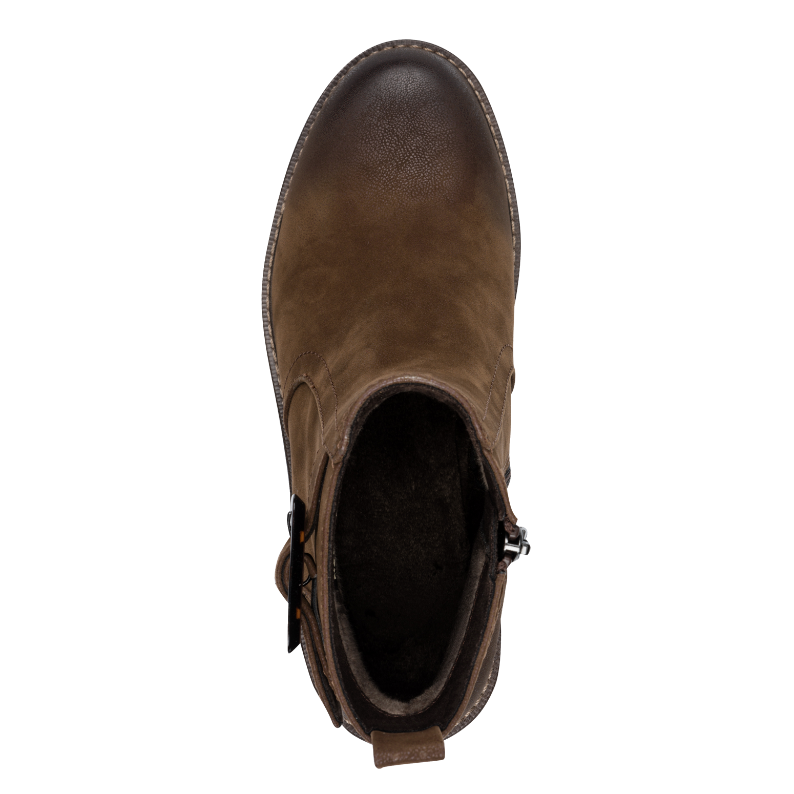 MARCO TOZZI Stiefelette  Blockabstz, Herbstboots in veganer Verarbeitung