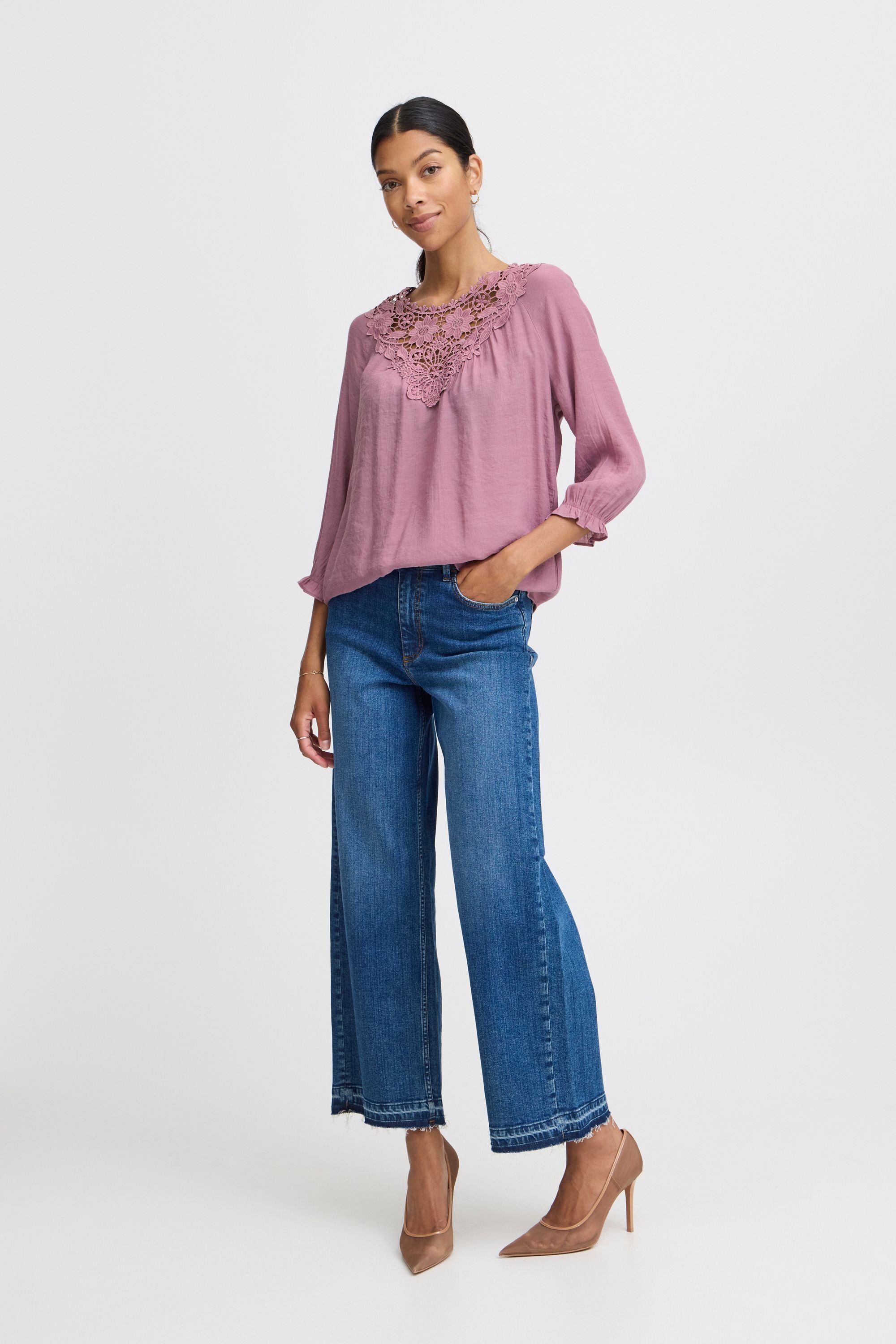 b.young Kurzarmbluse »Kurzarmbluse BYIKELLY BLOUSE -«
