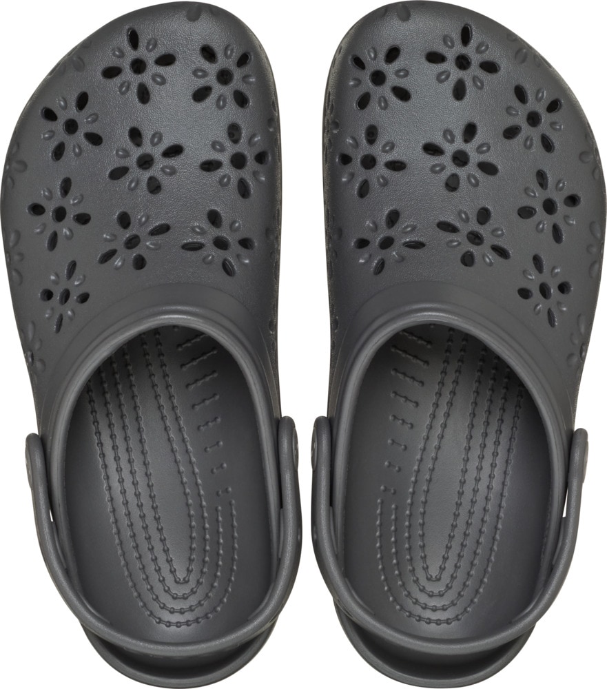 Crocs Clog »Classic Floral Cut Out Clog«  , Sandale, Sommerschuh, Loafer mit Lüftungsöffnungen in Blütenstruktur