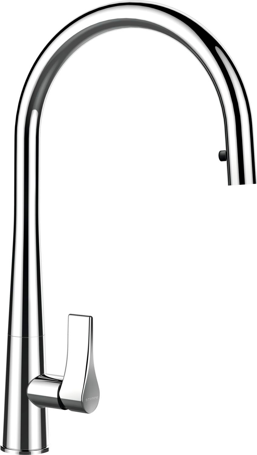 Schock Küchenarmatur "Gota SB" ausziehbarer Auslauf, Rückflussverhinderer, Schwenkbereich 360