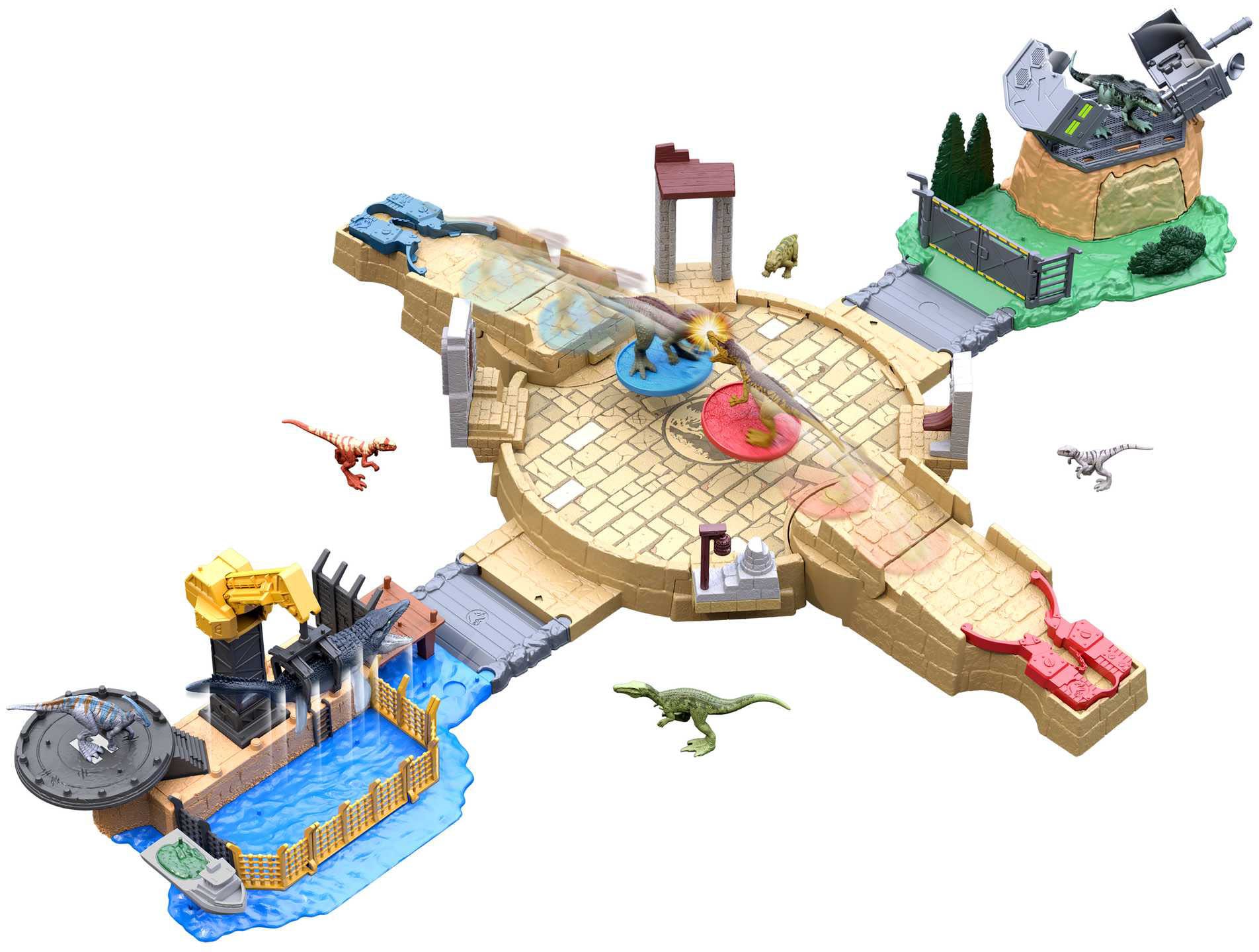 Mattel® Spielwelt »Jurassic World, Mini Battle Arena Playset«