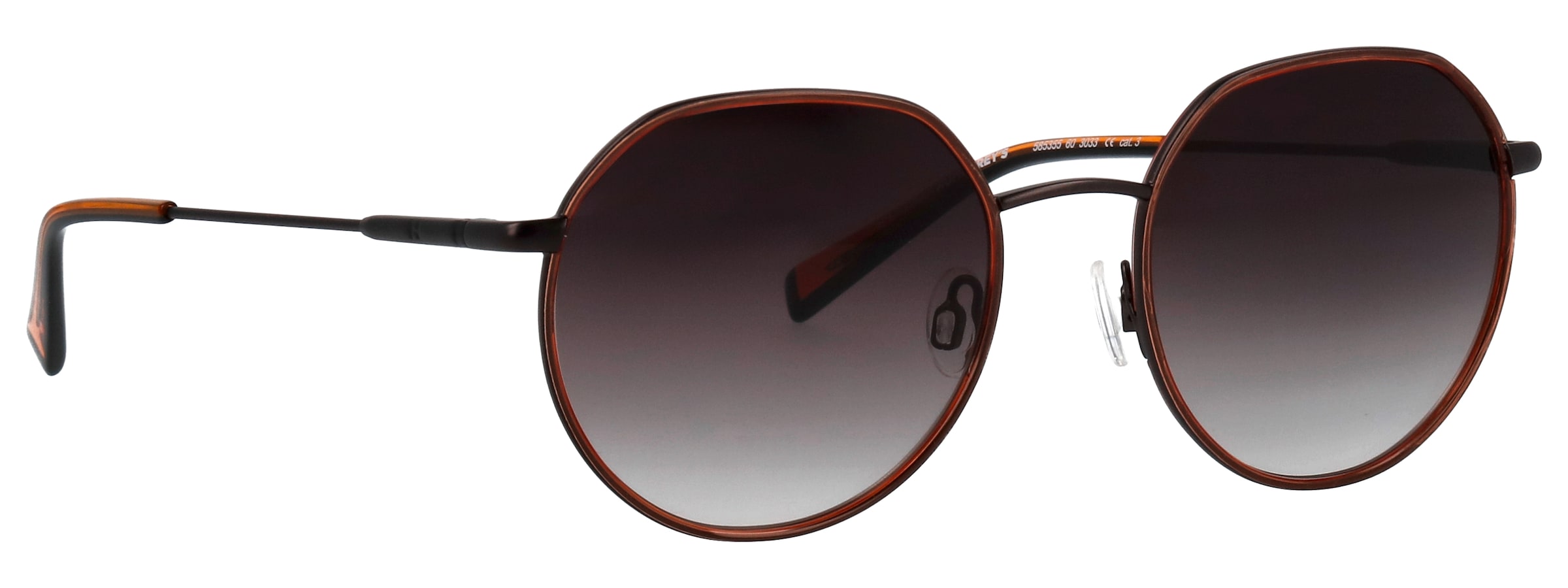 HUMPHREY´S eyewear Sonnenbrille »Modell 585355« Form Panto, Logoschriftzug auf Bügel, Kombifassung